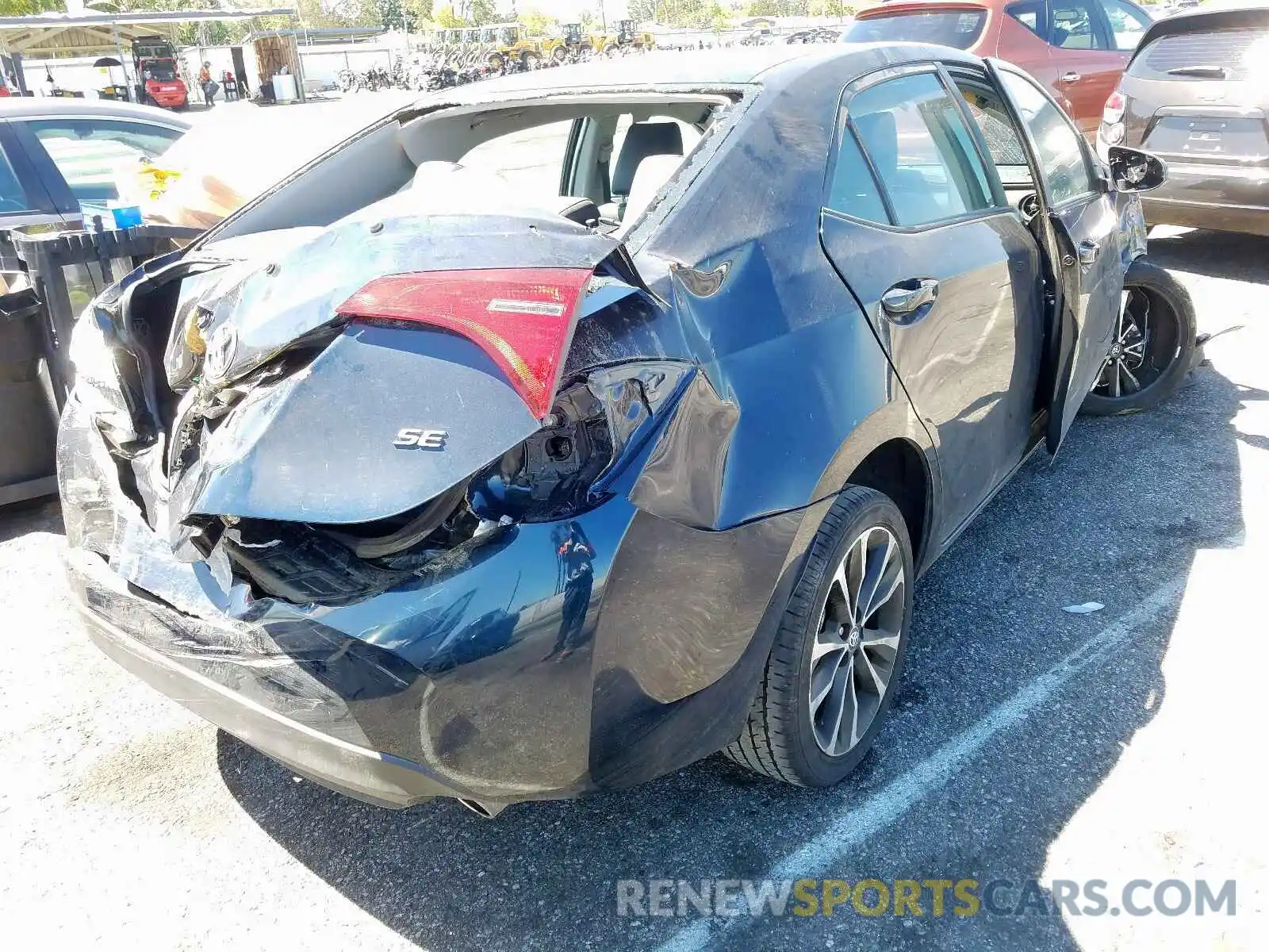 4 Photograph of a damaged car 5YFBURHE9KP892078 TOYOTA COROLLA 2019