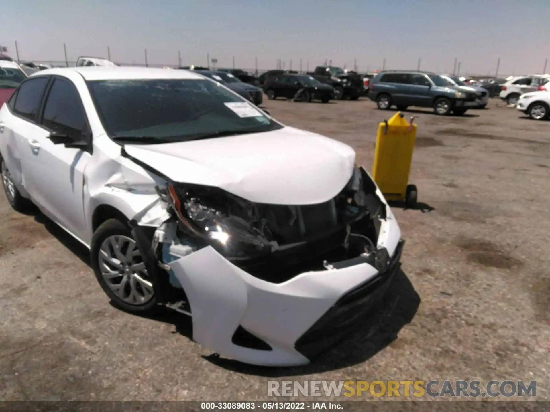 6 Photograph of a damaged car 5YFBURHE9KP892081 TOYOTA COROLLA 2019