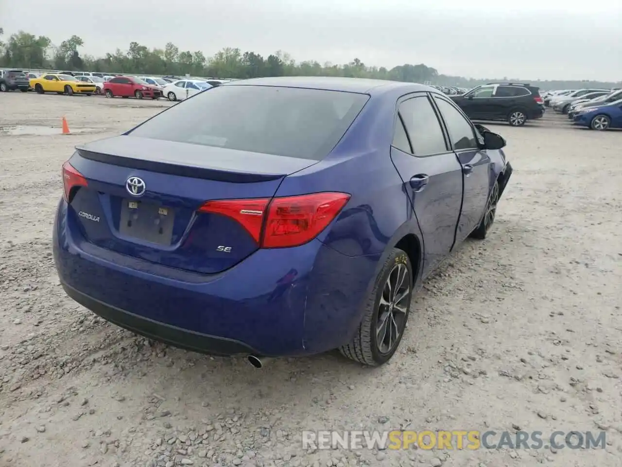 4 Photograph of a damaged car 5YFBURHE9KP893098 TOYOTA COROLLA 2019