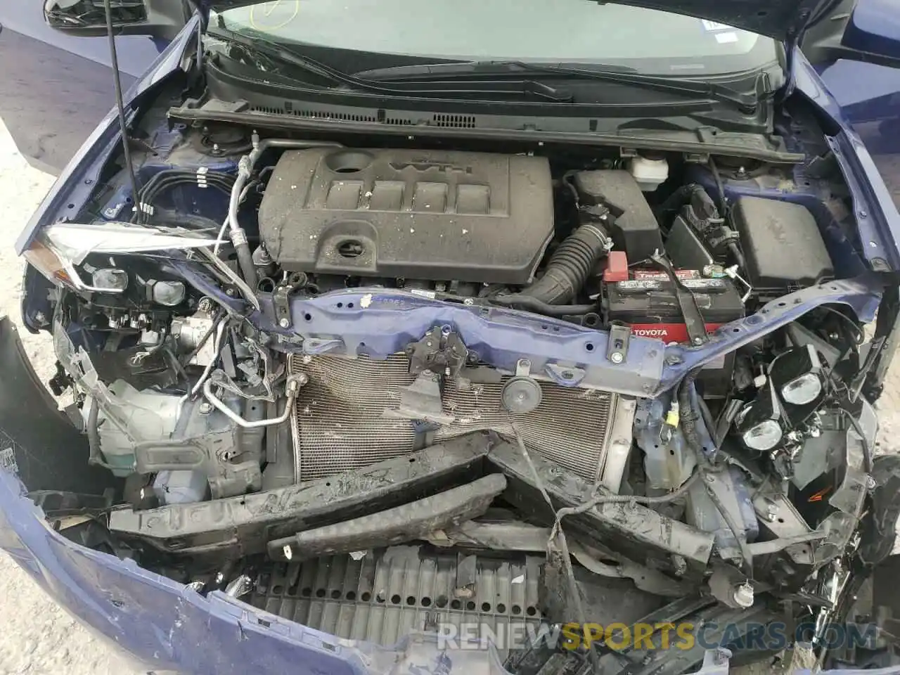 7 Photograph of a damaged car 5YFBURHE9KP893098 TOYOTA COROLLA 2019