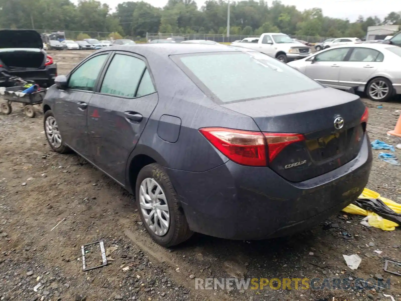 3 Photograph of a damaged car 5YFBURHE9KP895451 TOYOTA COROLLA 2019