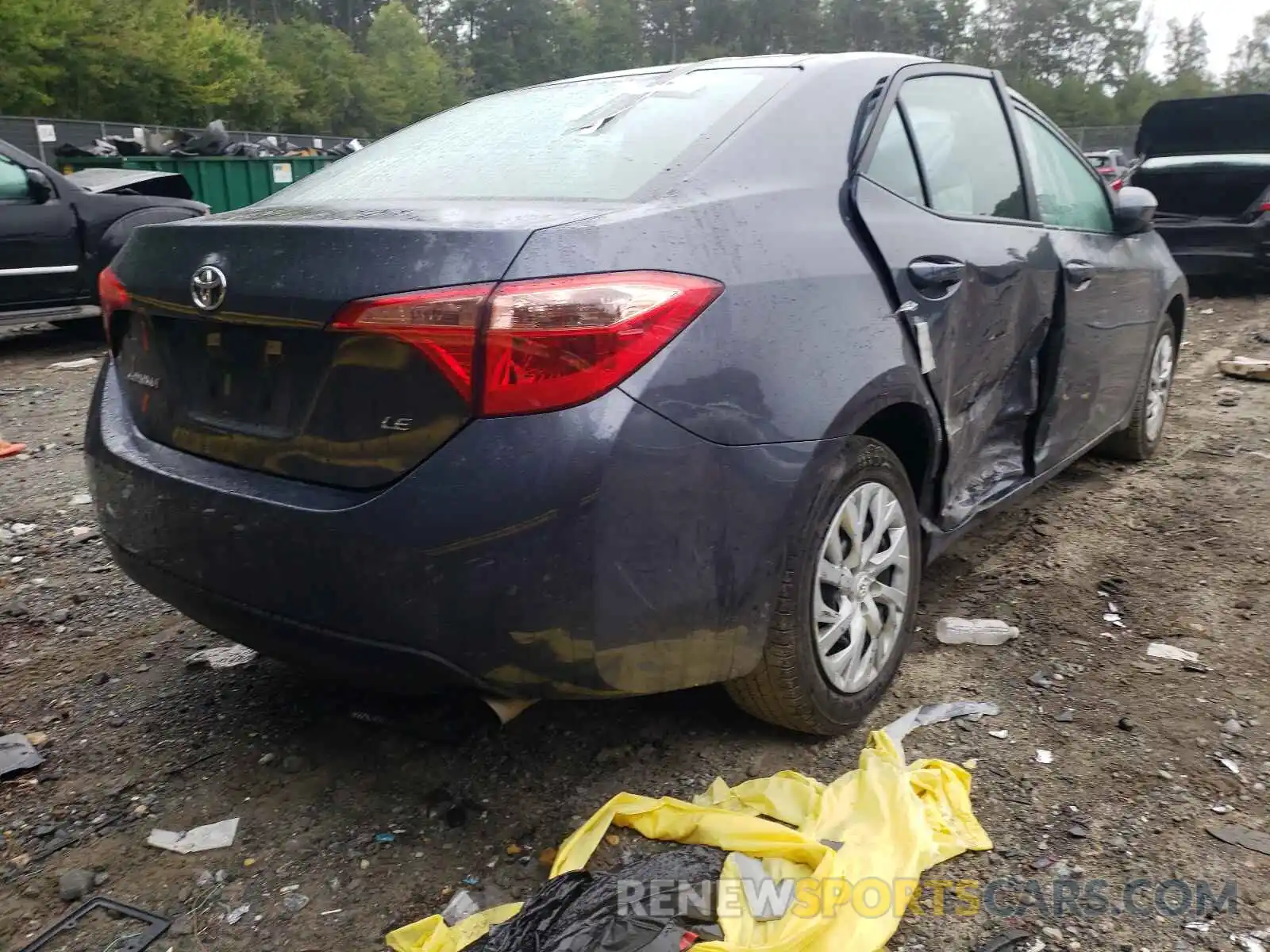 4 Photograph of a damaged car 5YFBURHE9KP895451 TOYOTA COROLLA 2019