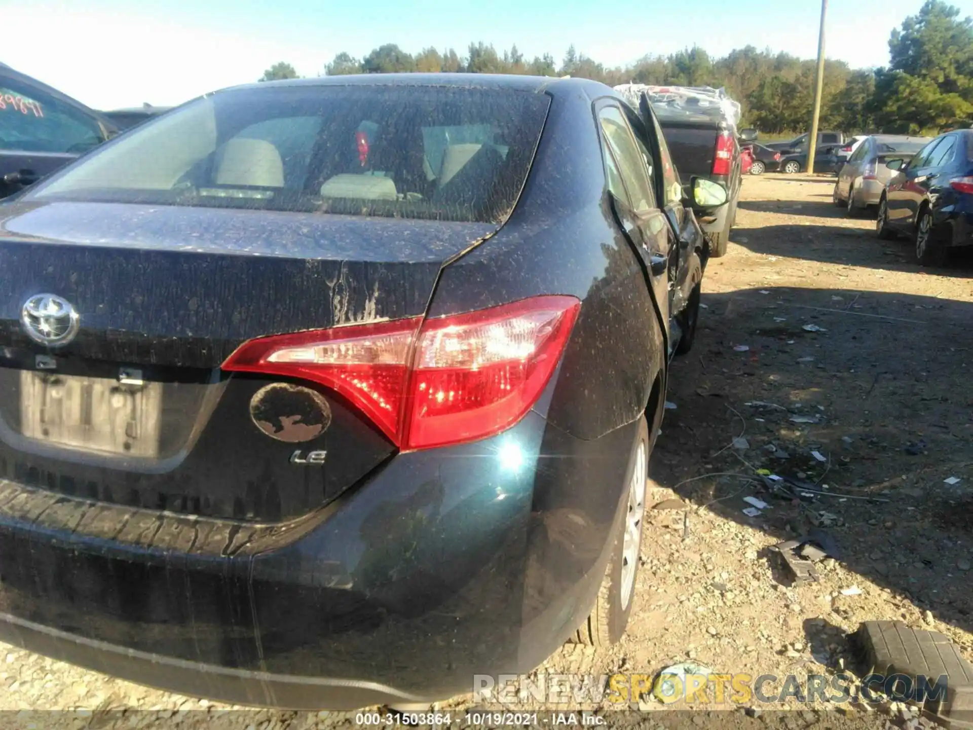 4 Photograph of a damaged car 5YFBURHE9KP896096 TOYOTA COROLLA 2019