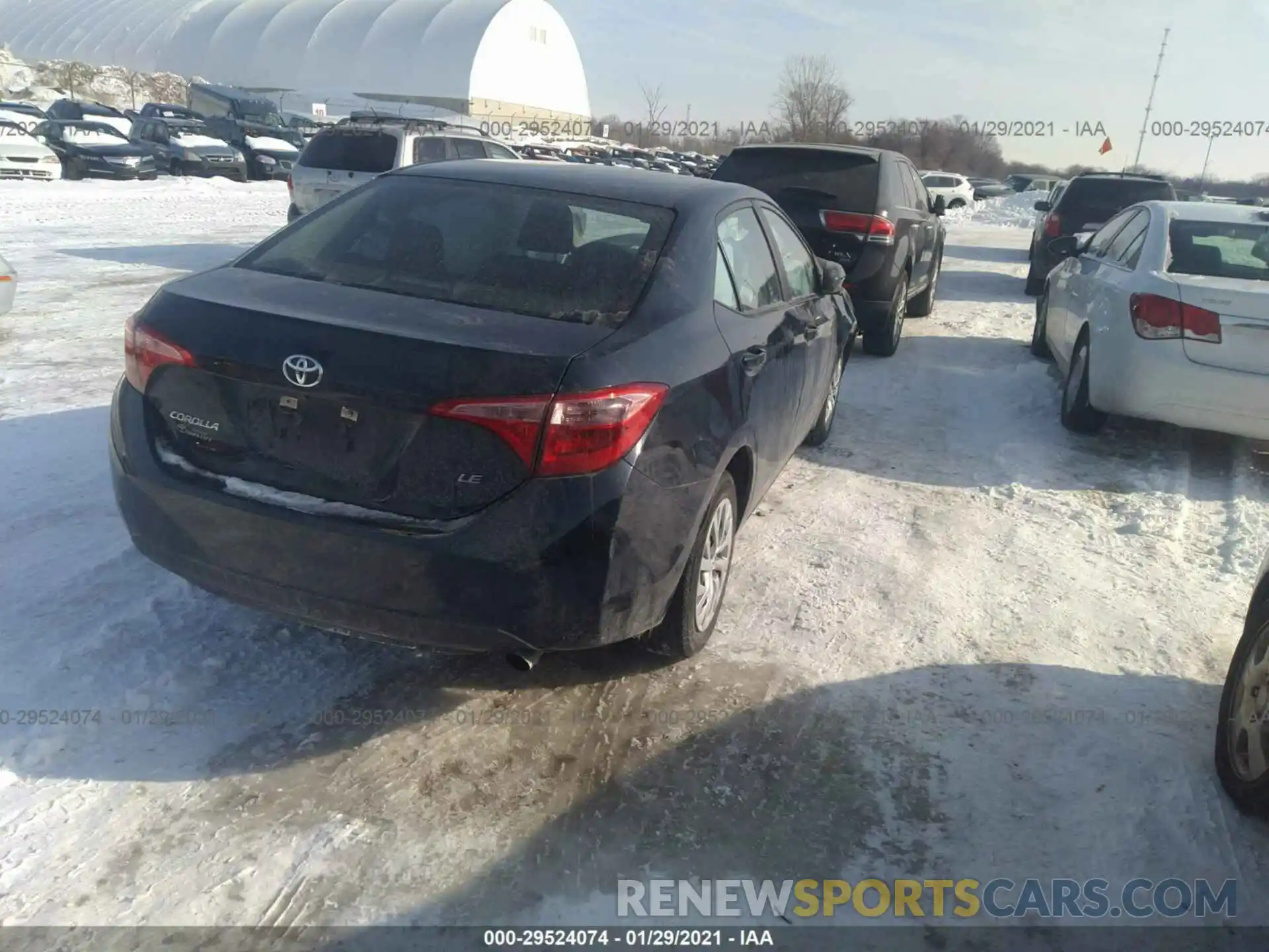 4 Photograph of a damaged car 5YFBURHE9KP897216 TOYOTA COROLLA 2019