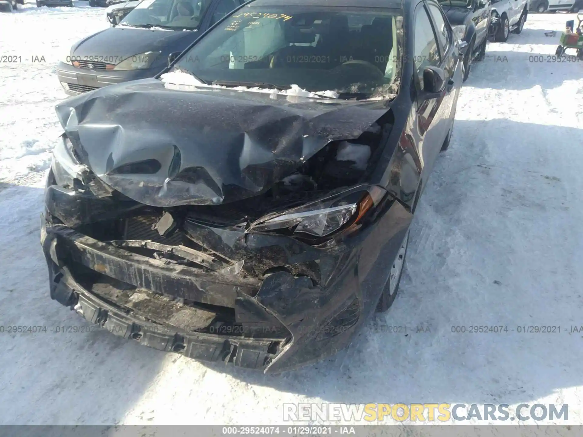 6 Photograph of a damaged car 5YFBURHE9KP897216 TOYOTA COROLLA 2019