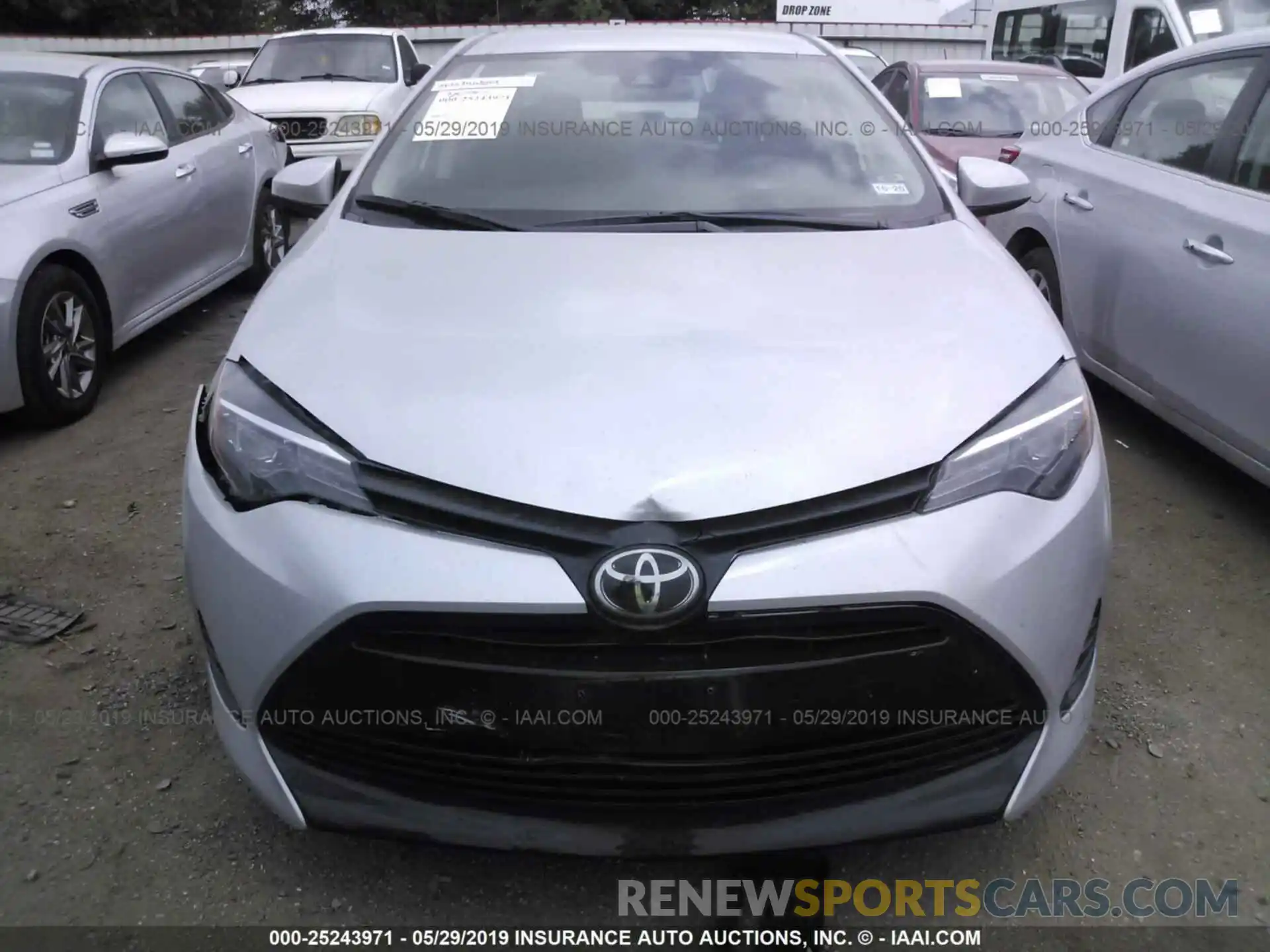 6 Photograph of a damaged car 5YFBURHE9KP897281 TOYOTA COROLLA 2019