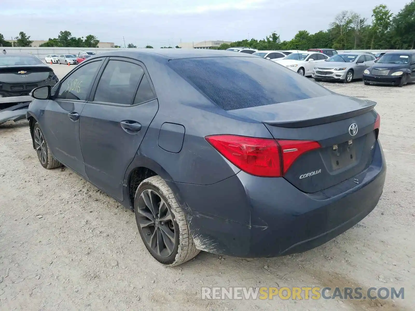 3 Photograph of a damaged car 5YFBURHE9KP897359 TOYOTA COROLLA 2019