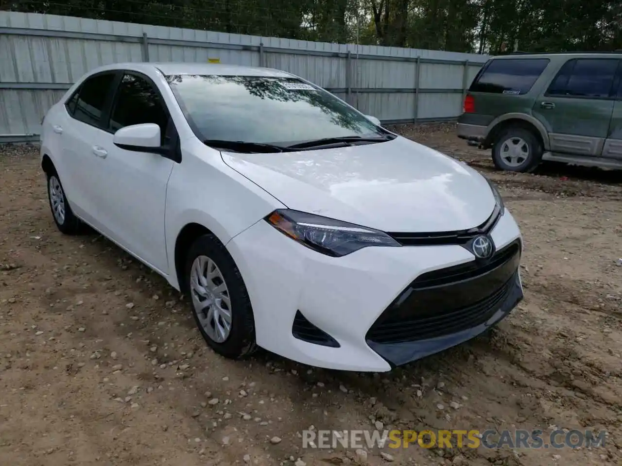 1 Photograph of a damaged car 5YFBURHE9KP897457 TOYOTA COROLLA 2019