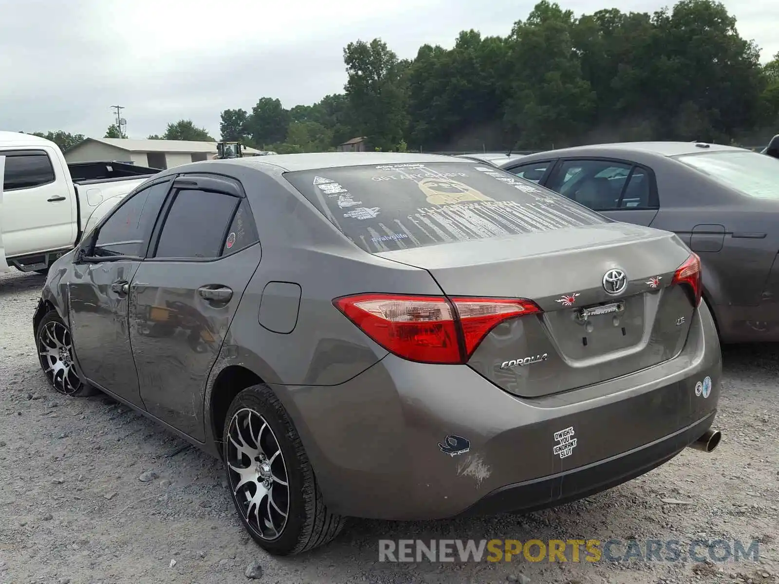 3 Photograph of a damaged car 5YFBURHE9KP897586 TOYOTA COROLLA 2019