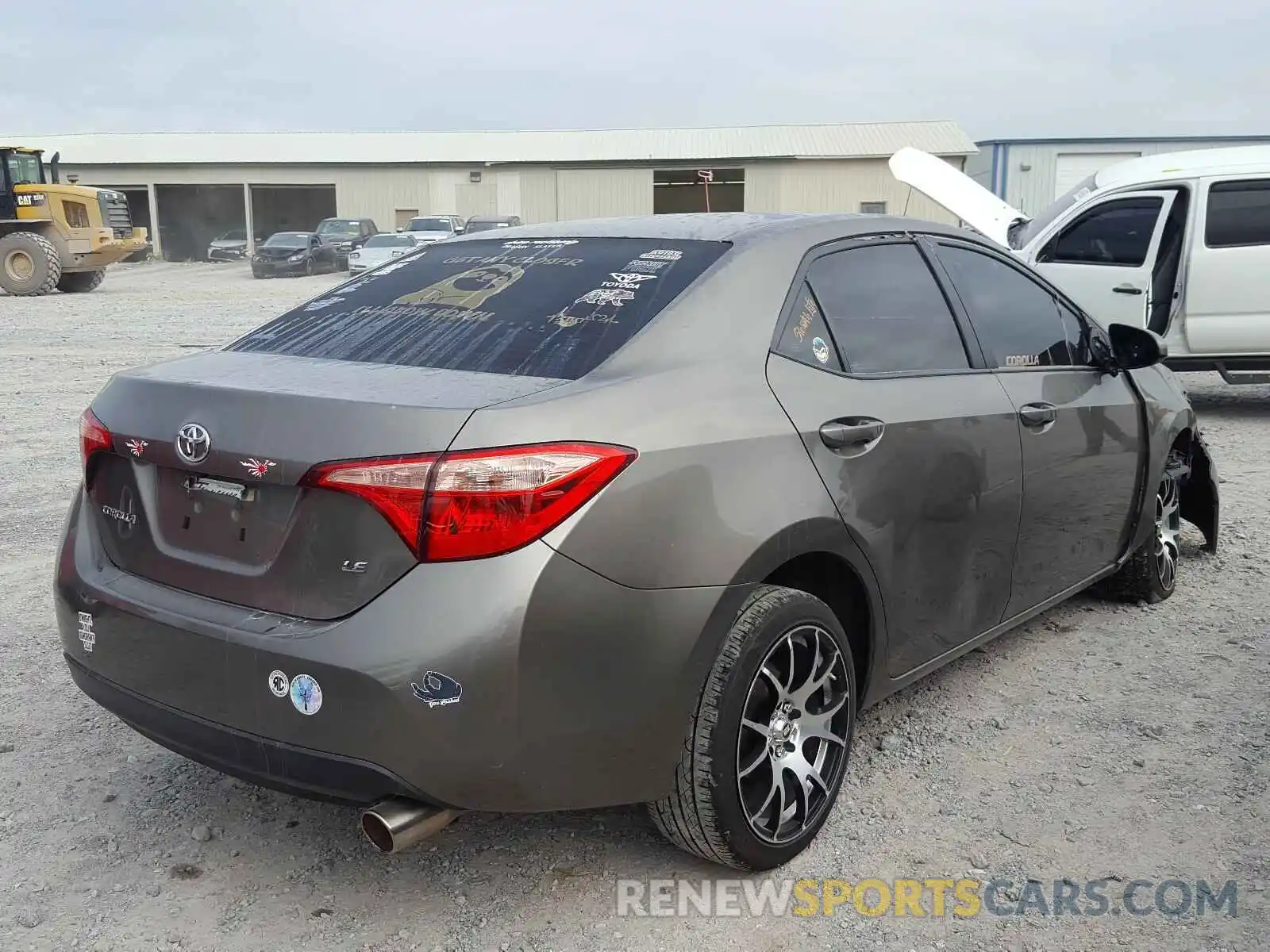 4 Photograph of a damaged car 5YFBURHE9KP897586 TOYOTA COROLLA 2019