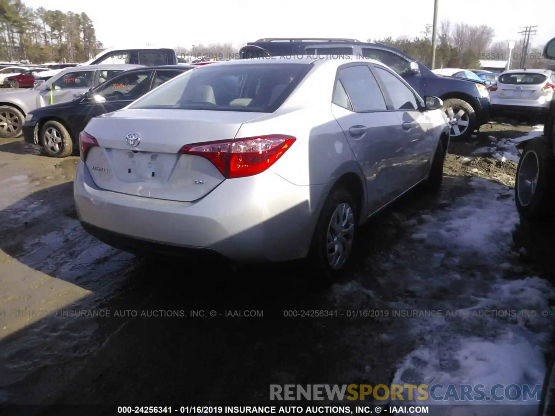 4 Photograph of a damaged car 5YFBURHE9KP897622 TOYOTA COROLLA 2019