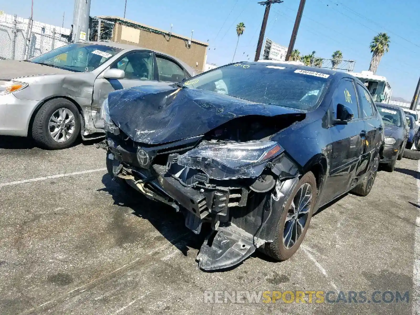 2 Photograph of a damaged car 5YFBURHE9KP898155 TOYOTA COROLLA 2019