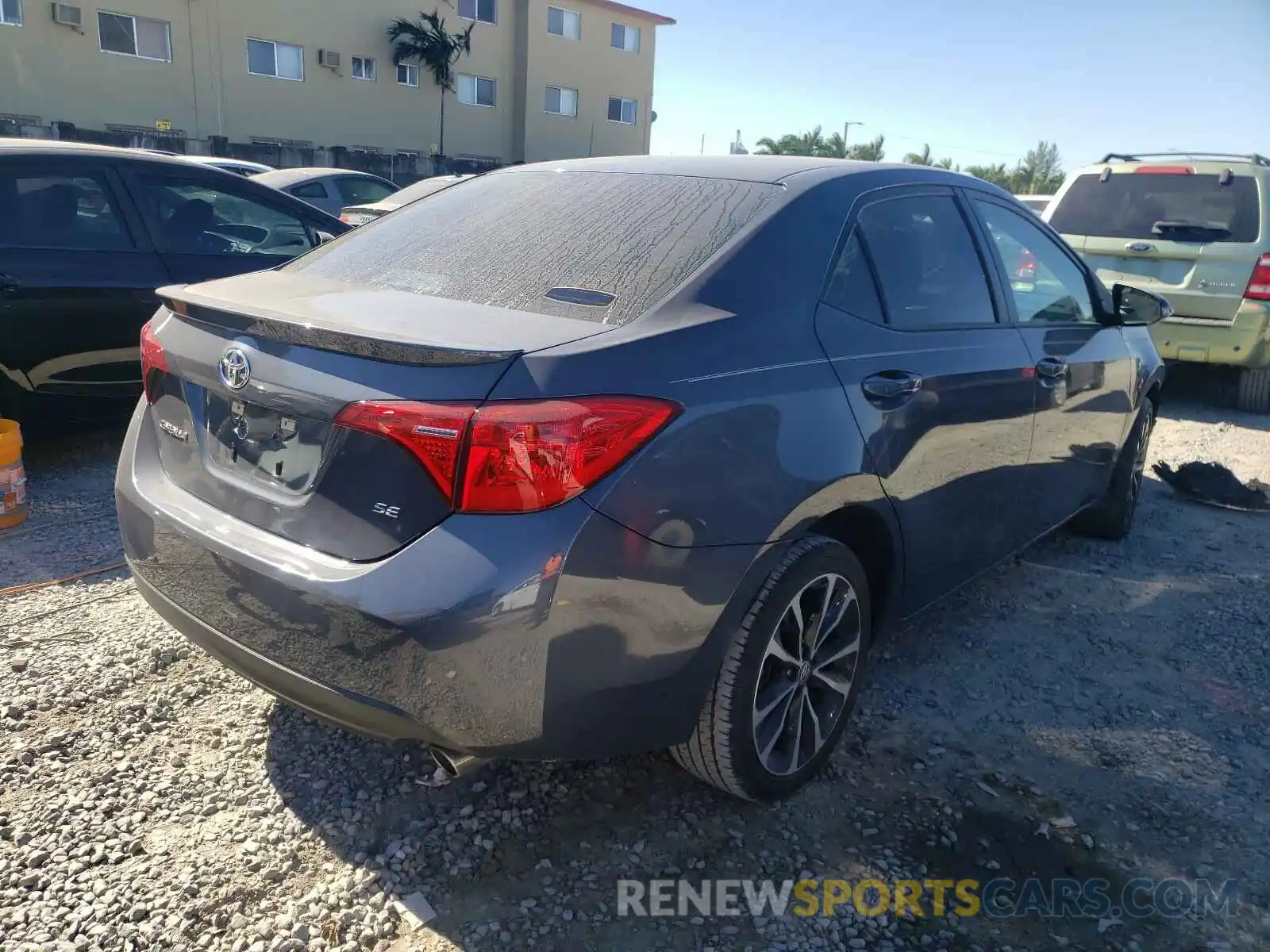 4 Photograph of a damaged car 5YFBURHE9KP898415 TOYOTA COROLLA 2019