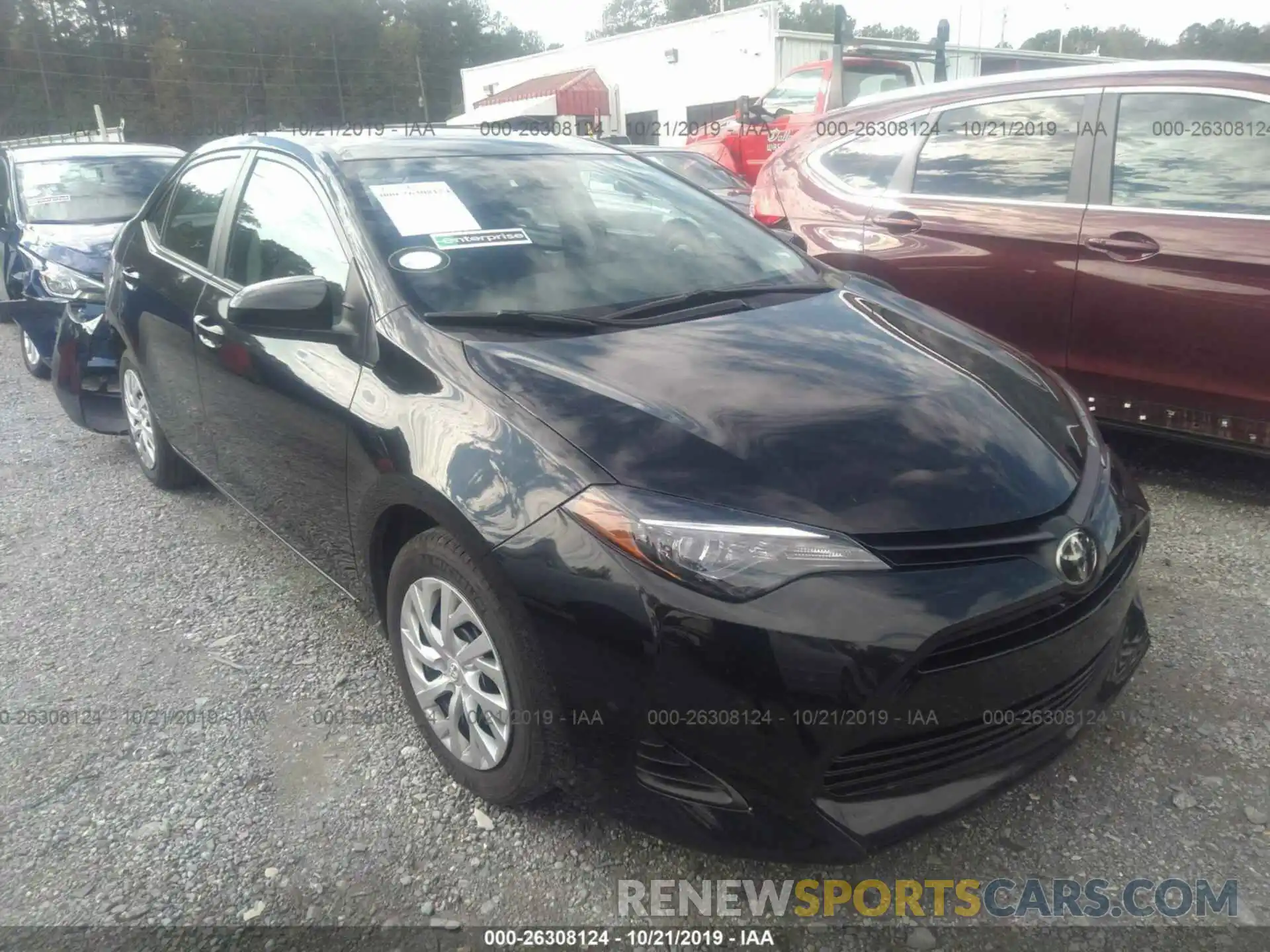 1 Photograph of a damaged car 5YFBURHE9KP898592 TOYOTA COROLLA 2019