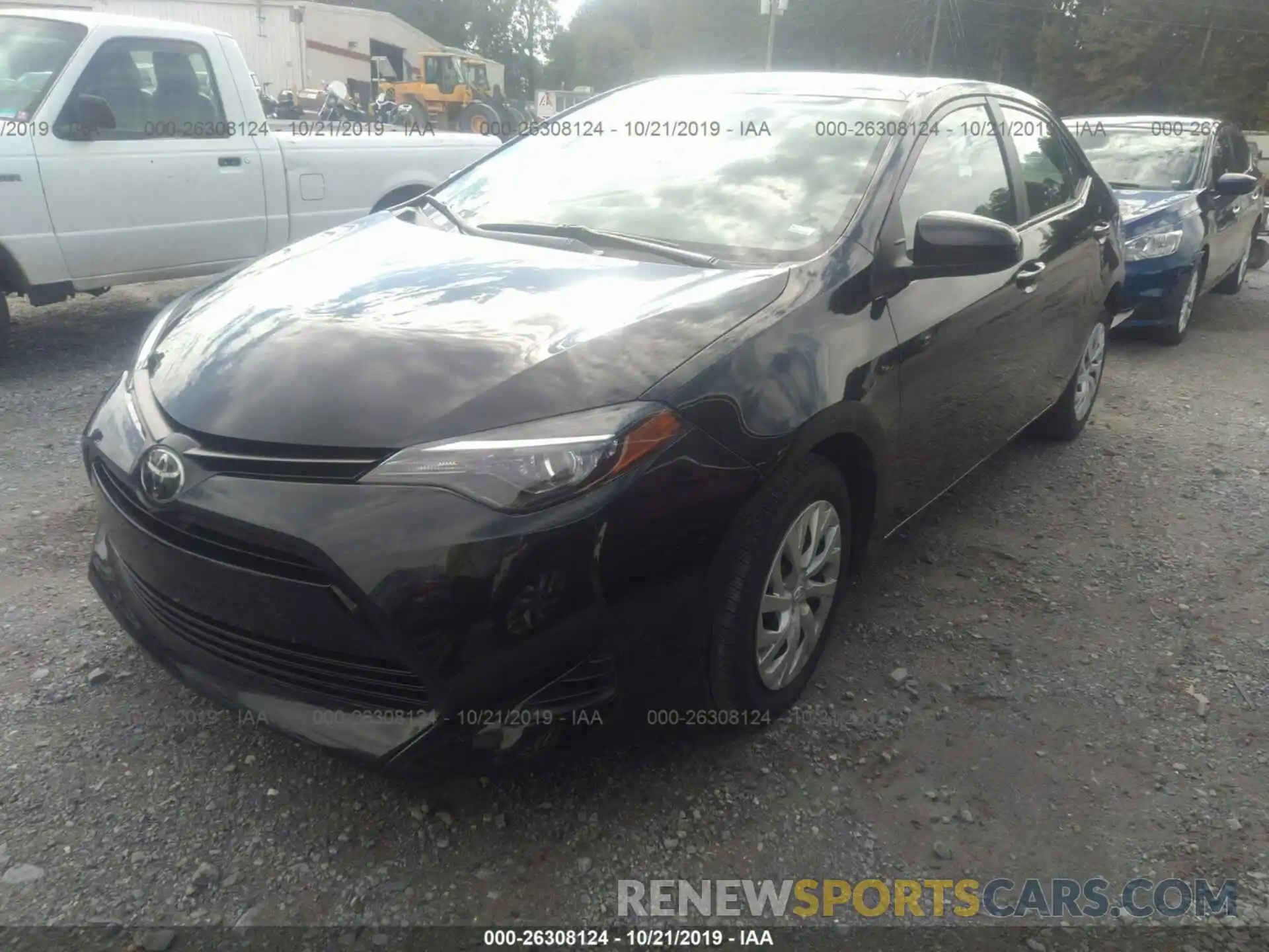 2 Photograph of a damaged car 5YFBURHE9KP898592 TOYOTA COROLLA 2019