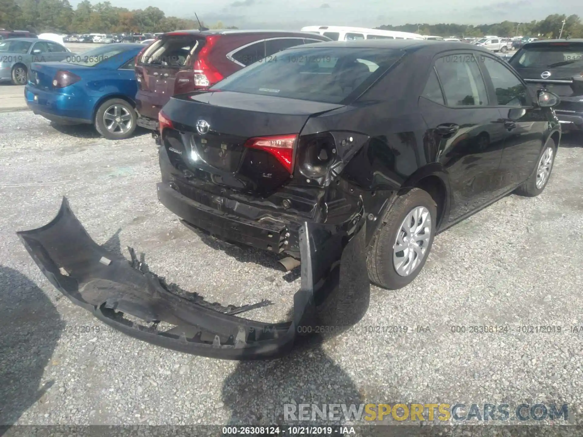 3 Photograph of a damaged car 5YFBURHE9KP898592 TOYOTA COROLLA 2019