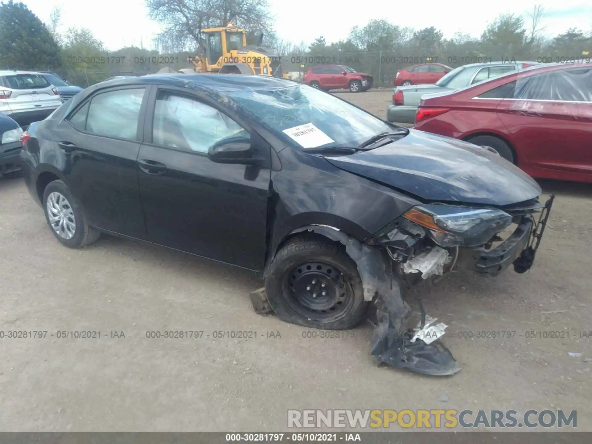 1 Photograph of a damaged car 5YFBURHE9KP898608 TOYOTA COROLLA 2019