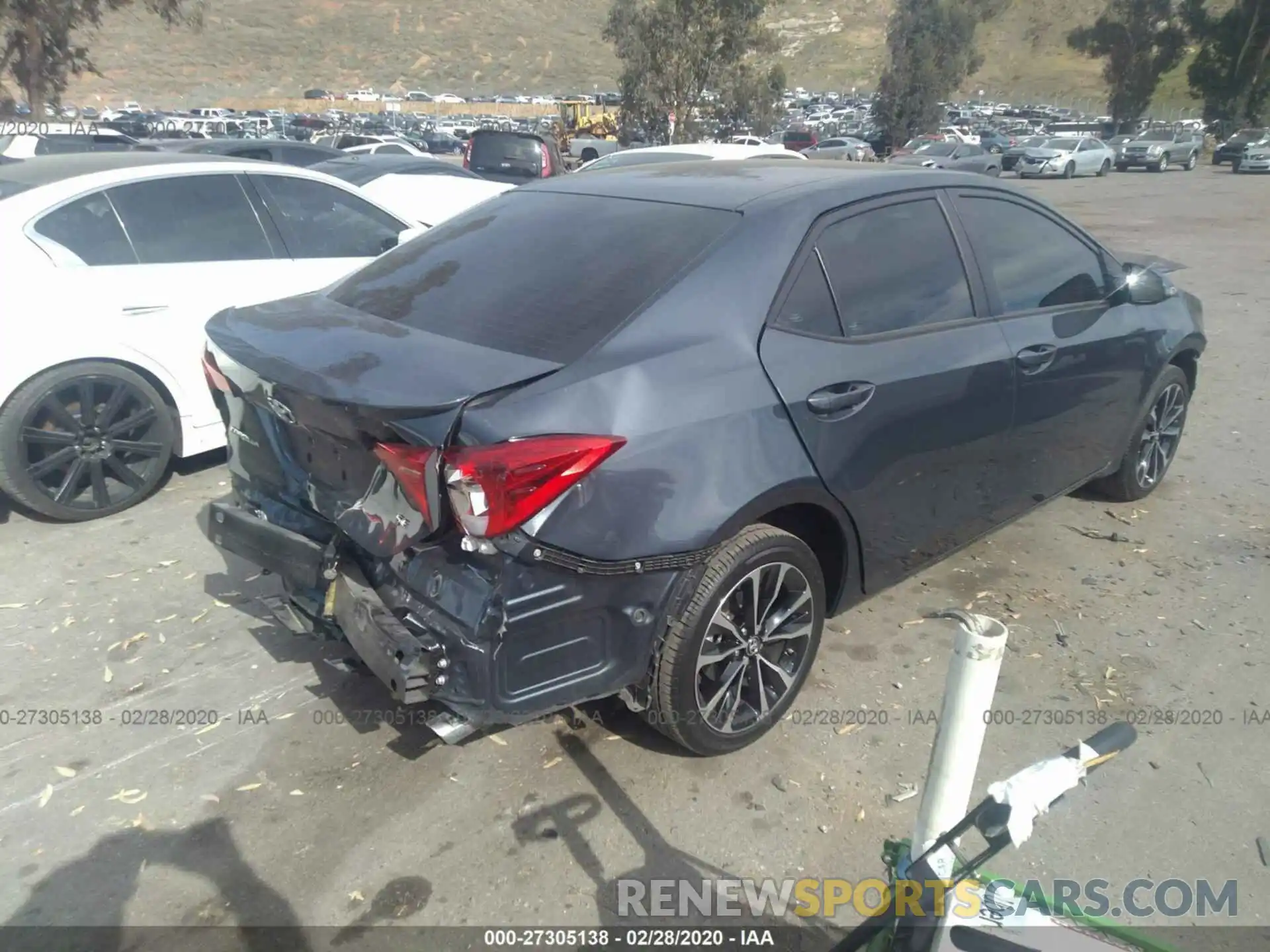 4 Photograph of a damaged car 5YFBURHE9KP899242 TOYOTA COROLLA 2019