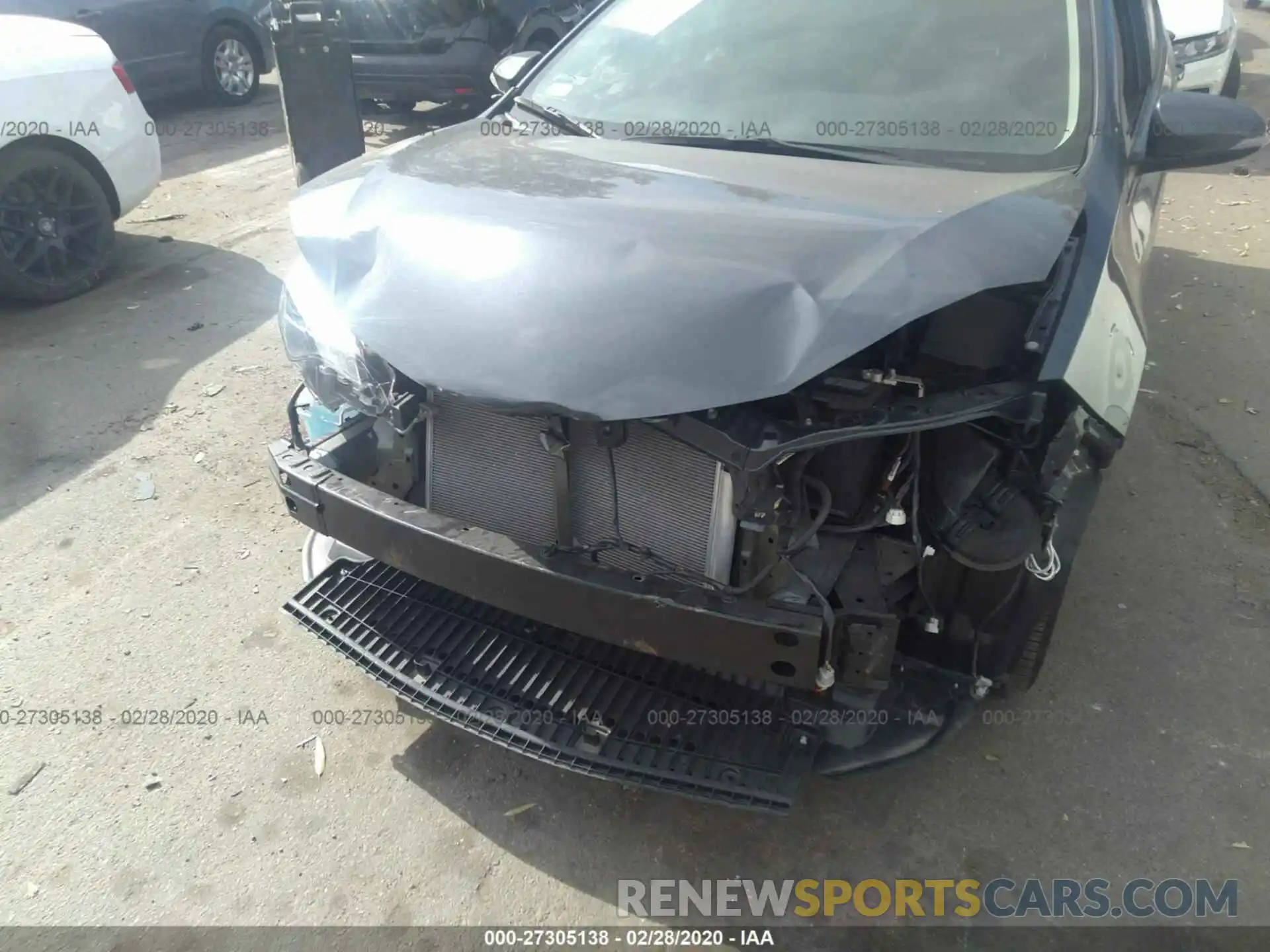 6 Photograph of a damaged car 5YFBURHE9KP899242 TOYOTA COROLLA 2019