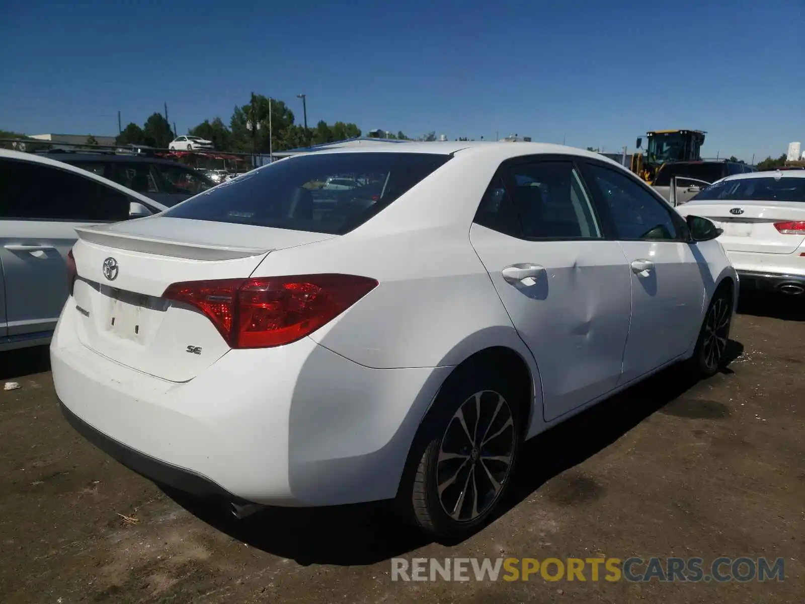 4 Photograph of a damaged car 5YFBURHE9KP899340 TOYOTA COROLLA 2019