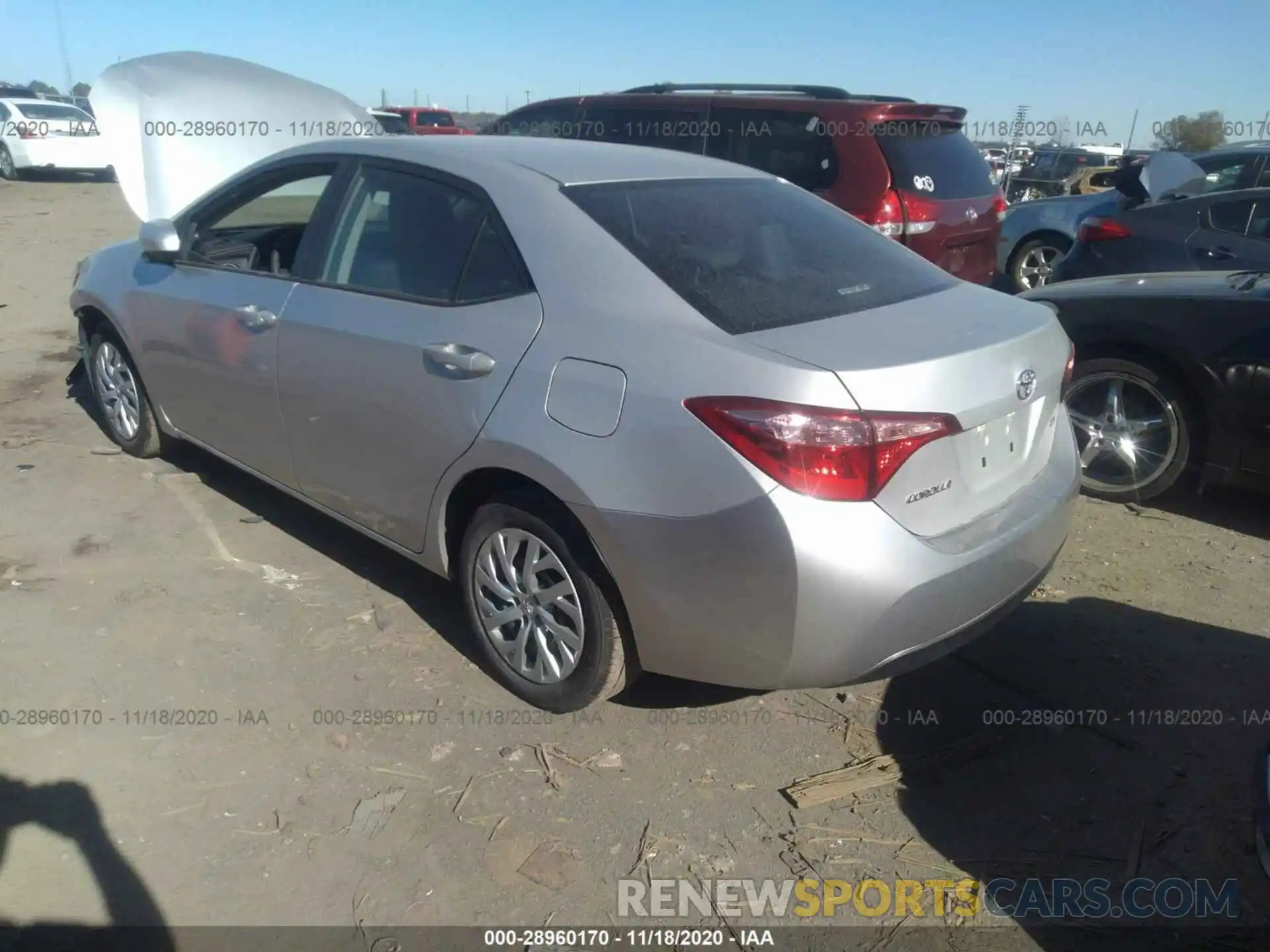 3 Photograph of a damaged car 5YFBURHE9KP899435 TOYOTA COROLLA 2019