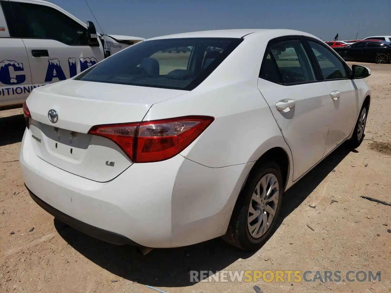 4 Photograph of a damaged car 5YFBURHE9KP899936 TOYOTA COROLLA 2019