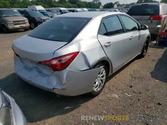 4 Photograph of a damaged car 5YFBURHE9KP900003 TOYOTA COROLLA 2019