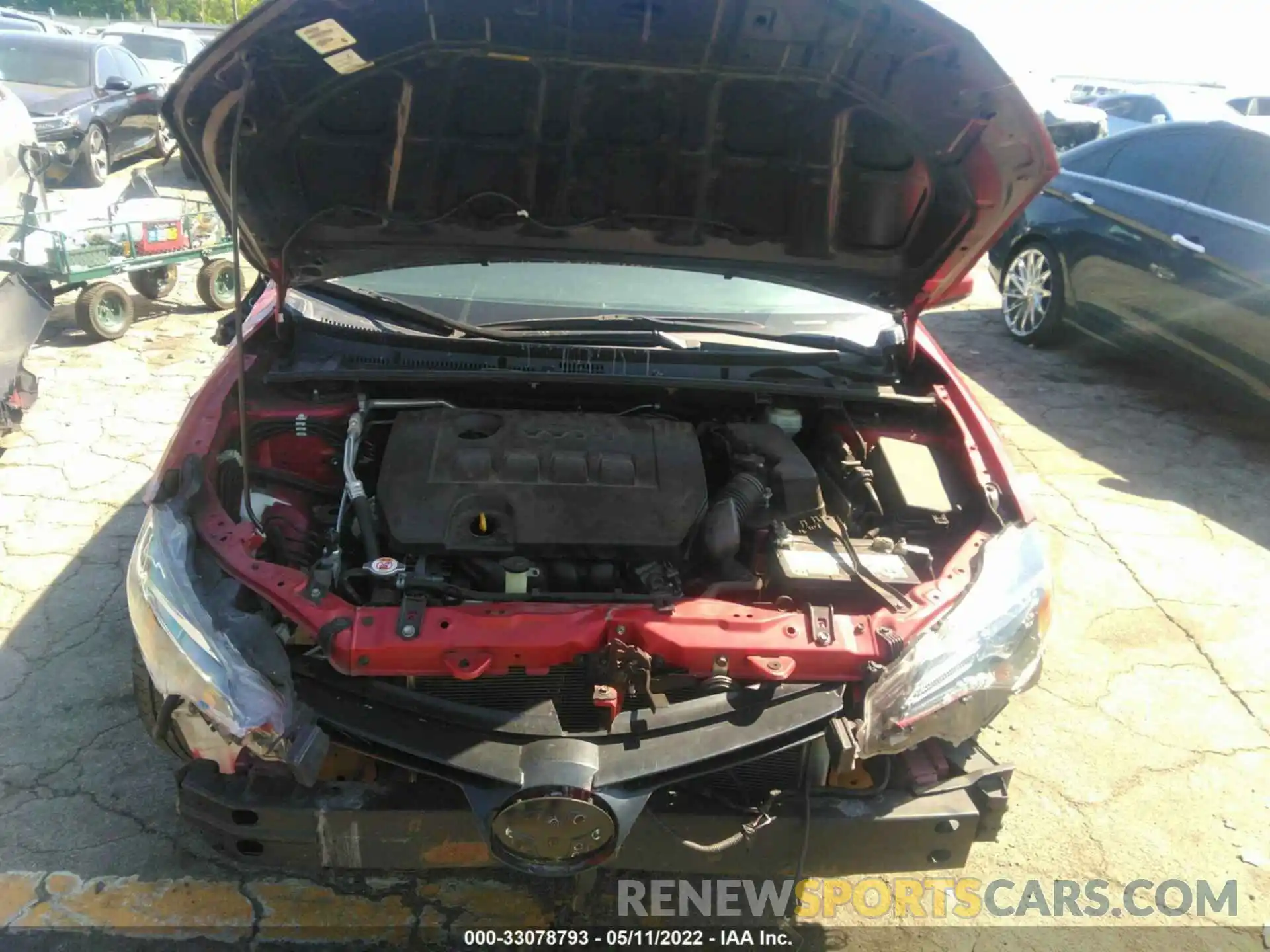 10 Photograph of a damaged car 5YFBURHE9KP900387 TOYOTA COROLLA 2019