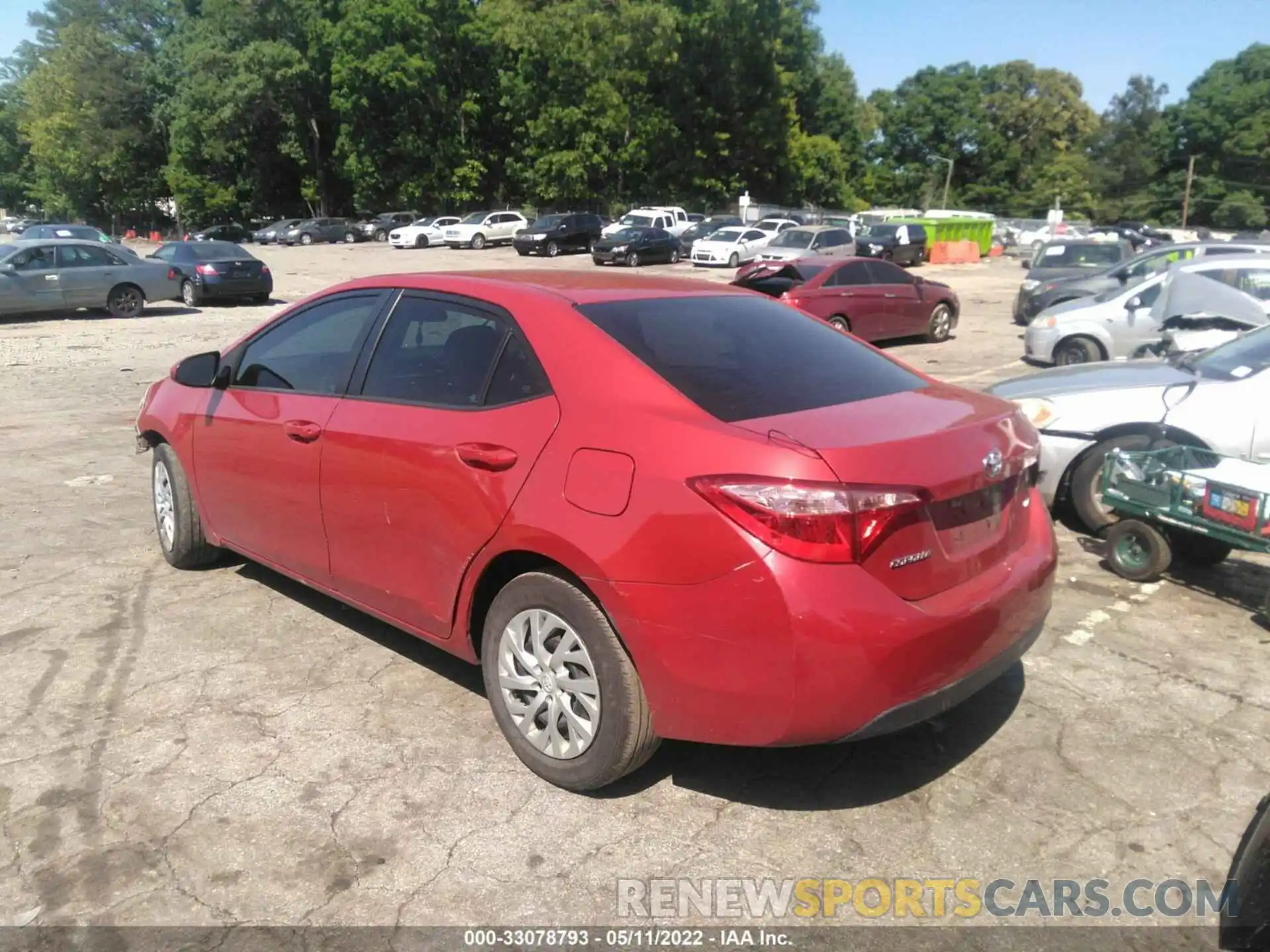 3 Photograph of a damaged car 5YFBURHE9KP900387 TOYOTA COROLLA 2019