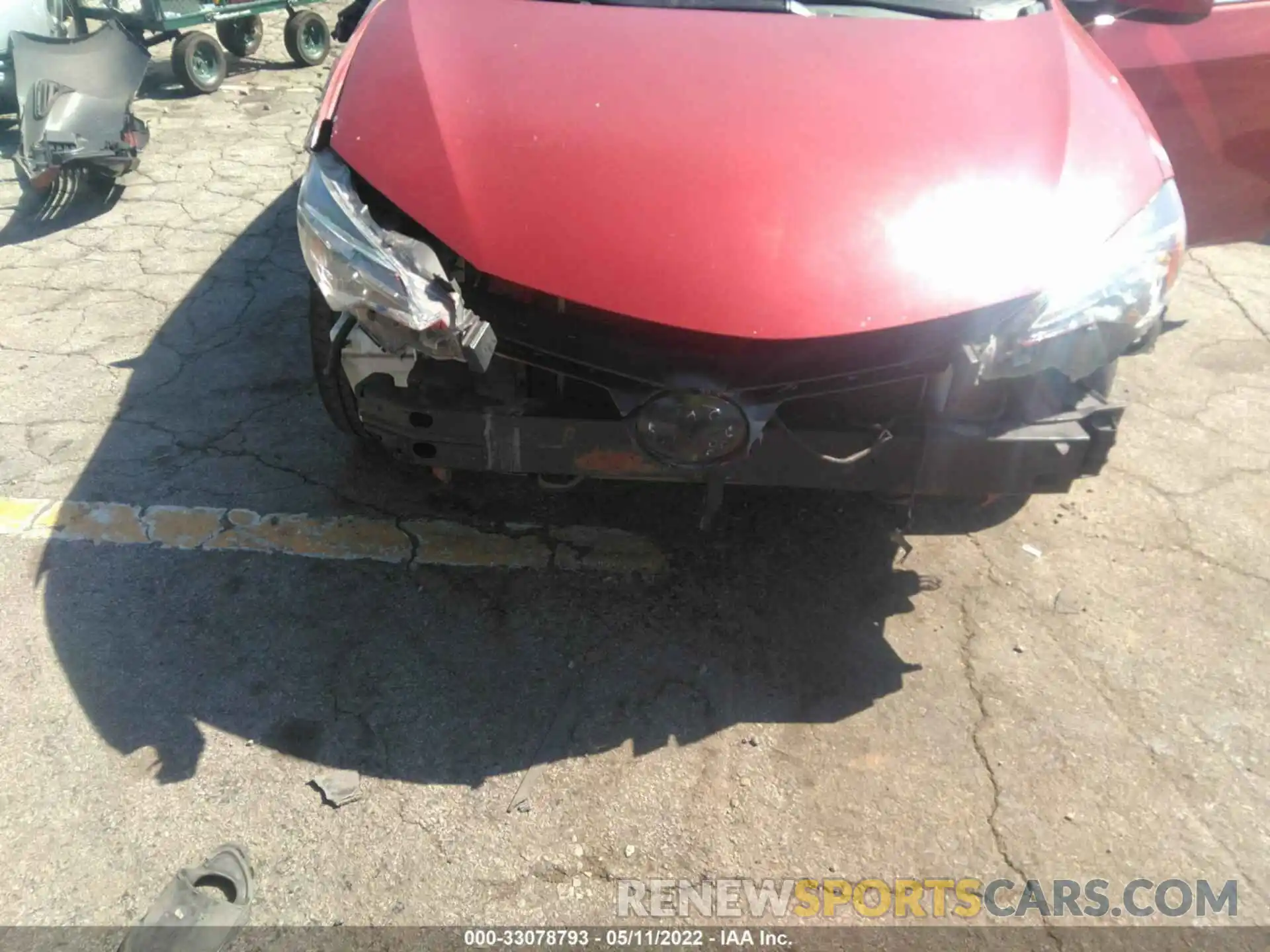 6 Photograph of a damaged car 5YFBURHE9KP900387 TOYOTA COROLLA 2019