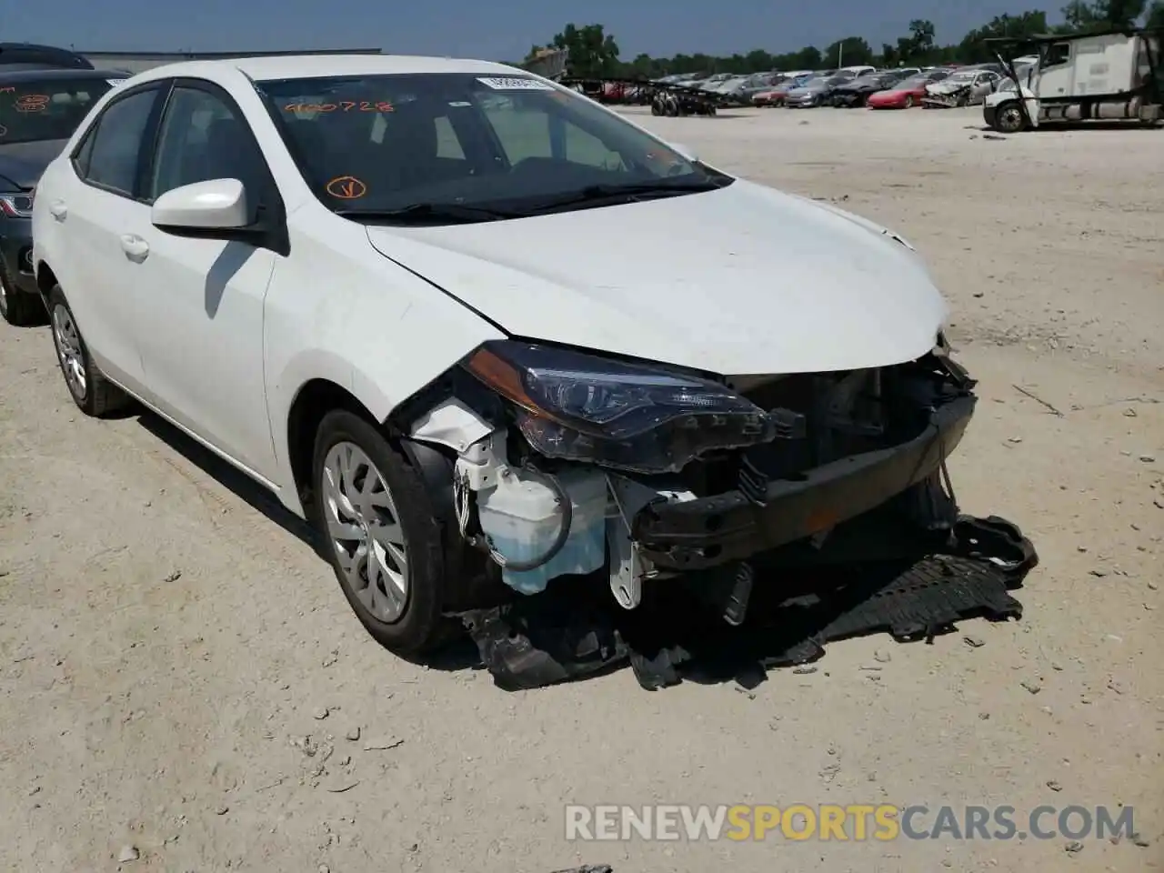 9 Photograph of a damaged car 5YFBURHE9KP900728 TOYOTA COROLLA 2019