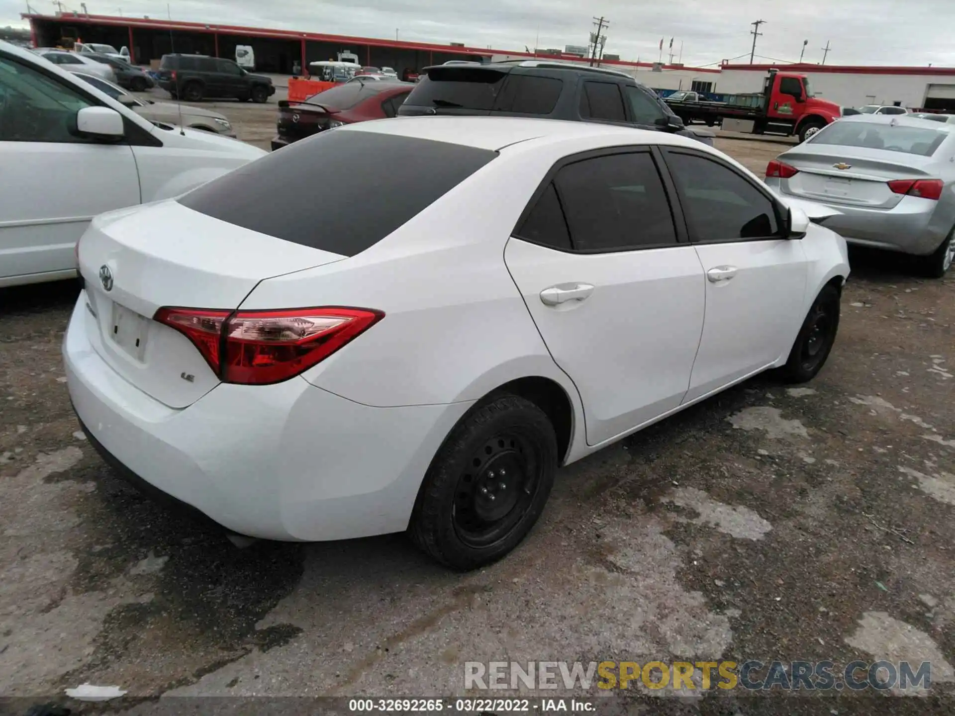 4 Photograph of a damaged car 5YFBURHE9KP901247 TOYOTA COROLLA 2019