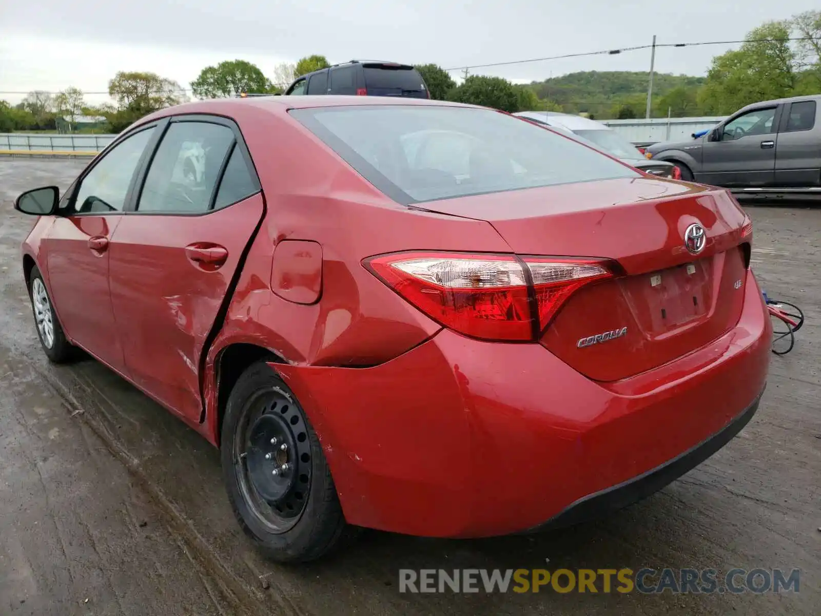 3 Photograph of a damaged car 5YFBURHE9KP901541 TOYOTA COROLLA 2019