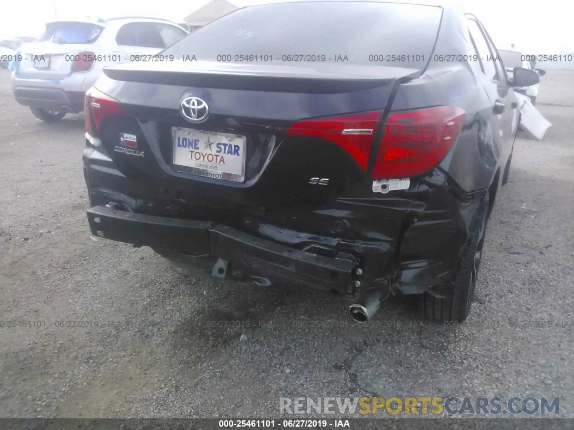 6 Photograph of a damaged car 5YFBURHE9KP902236 TOYOTA COROLLA 2019