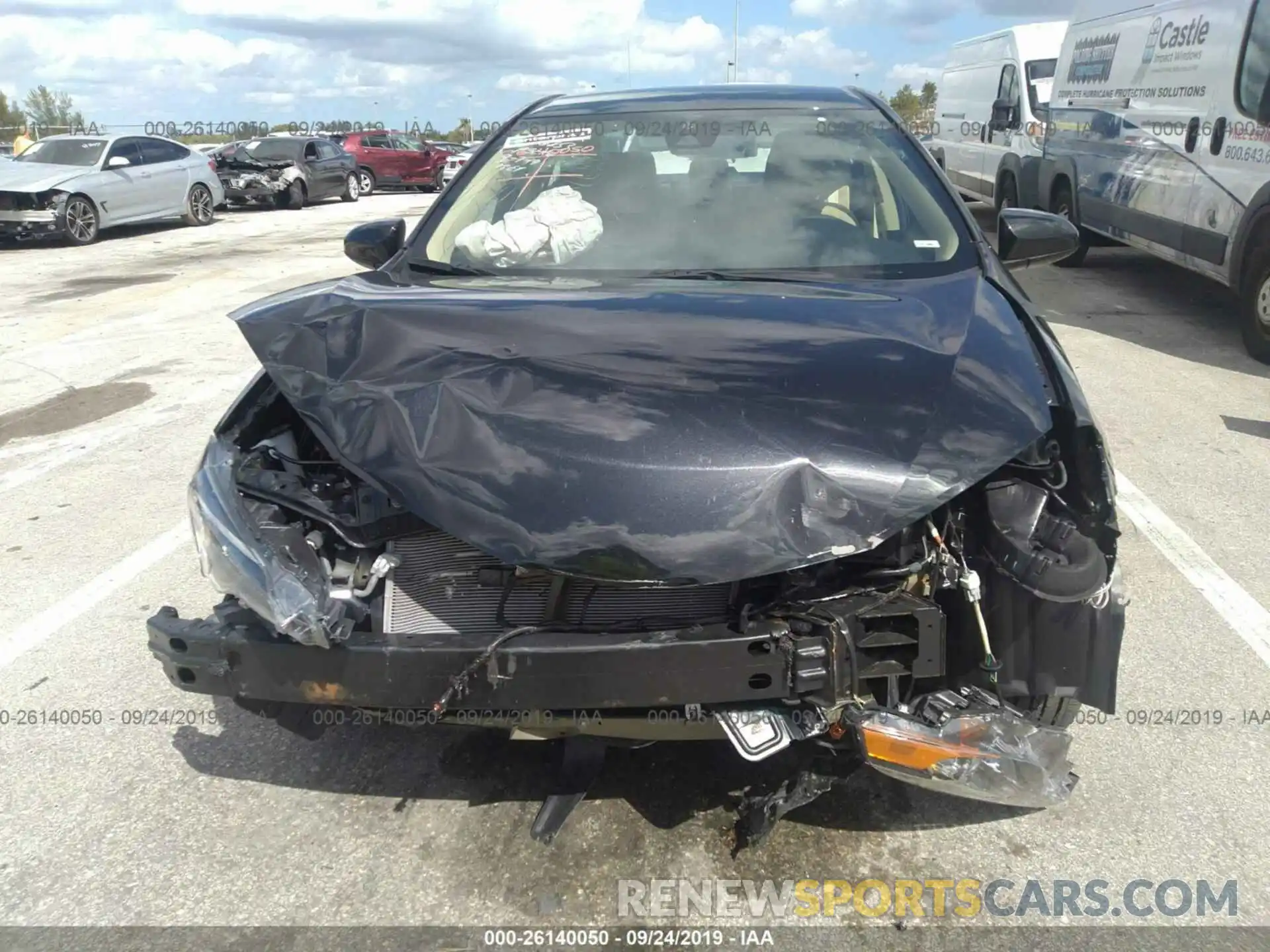 6 Photograph of a damaged car 5YFBURHE9KP902401 TOYOTA COROLLA 2019