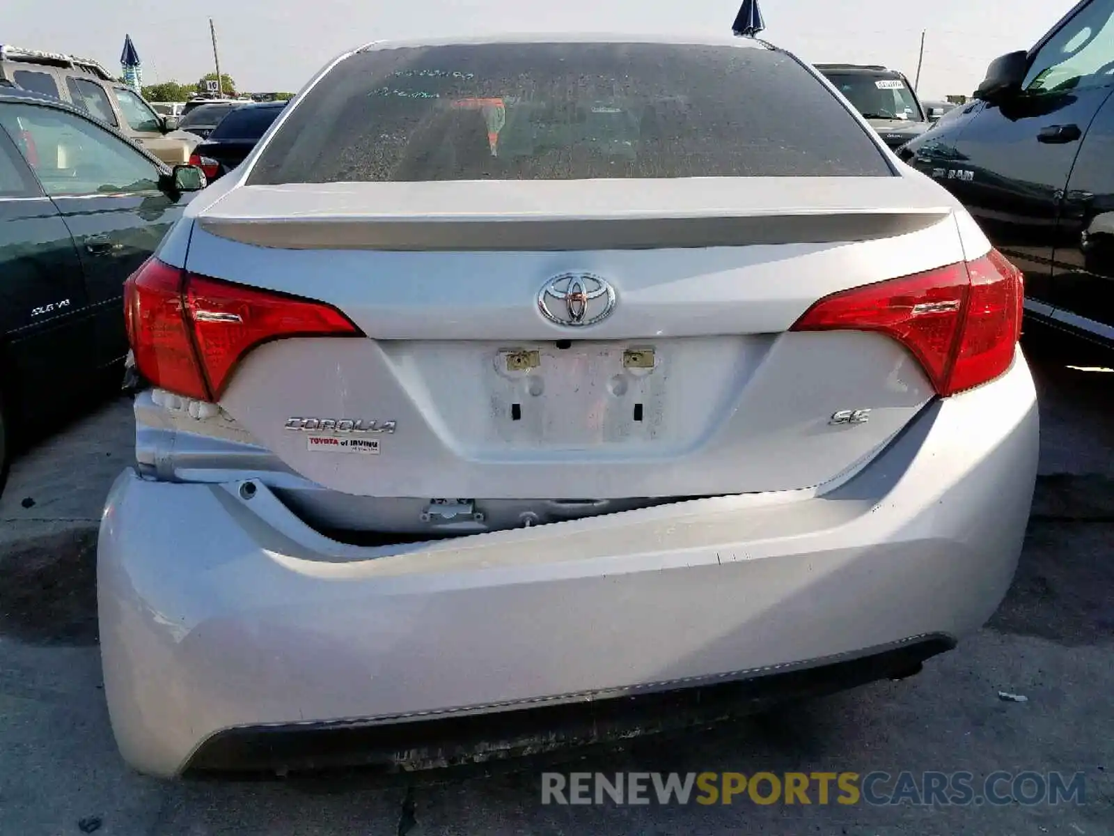 9 Photograph of a damaged car 5YFBURHE9KP902558 TOYOTA COROLLA 2019