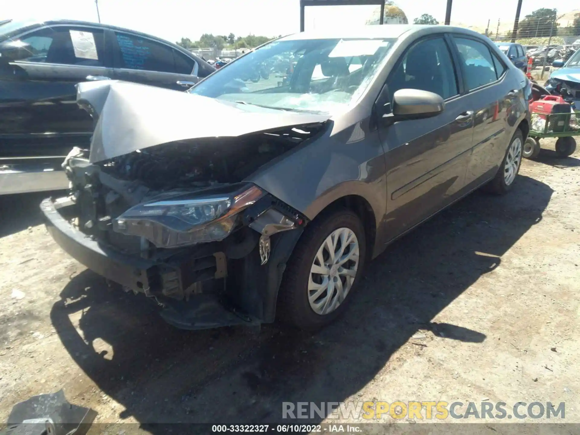 6 Photograph of a damaged car 5YFBURHE9KP903158 TOYOTA COROLLA 2019