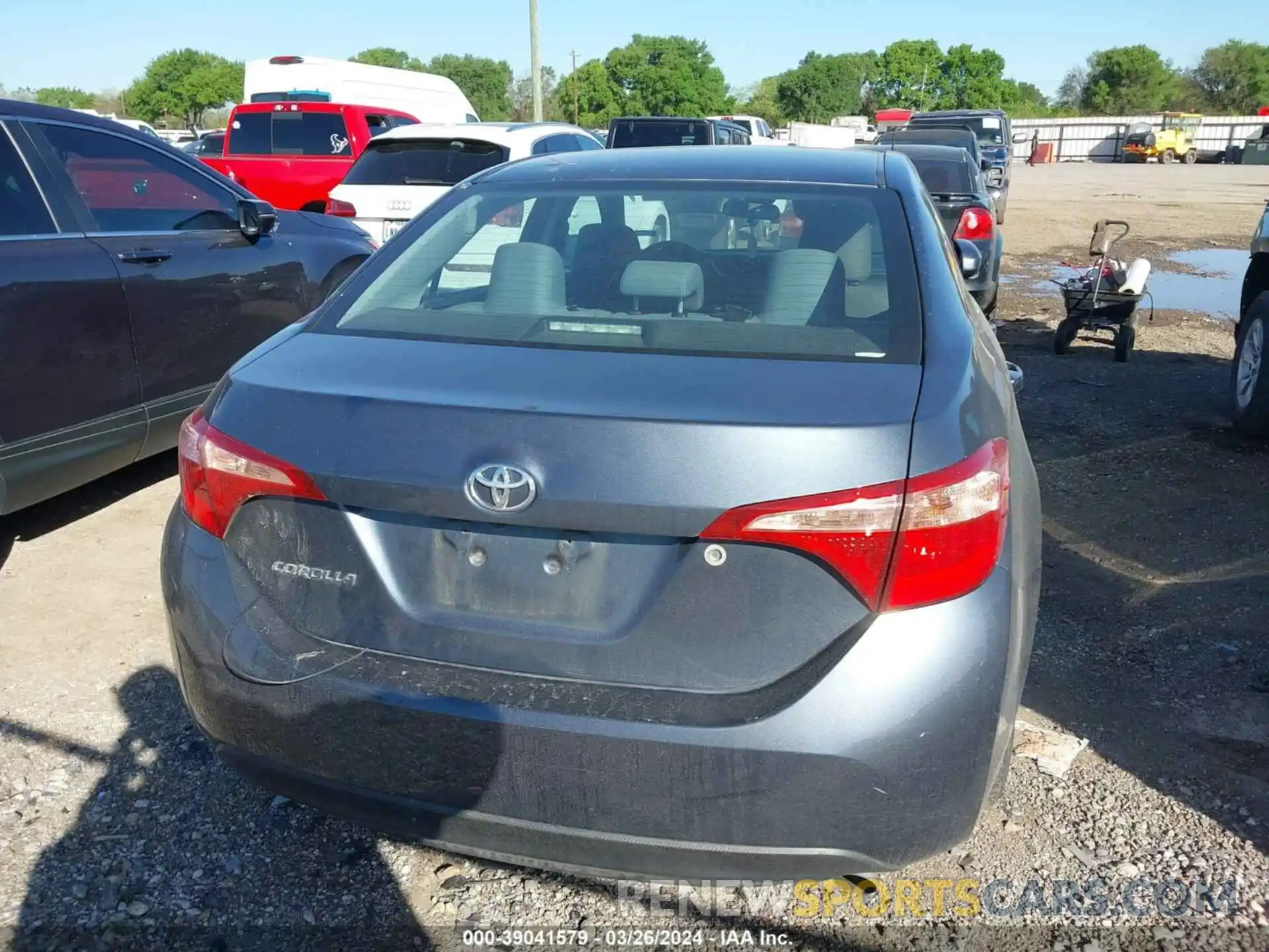 16 Photograph of a damaged car 5YFBURHE9KP903161 TOYOTA COROLLA 2019