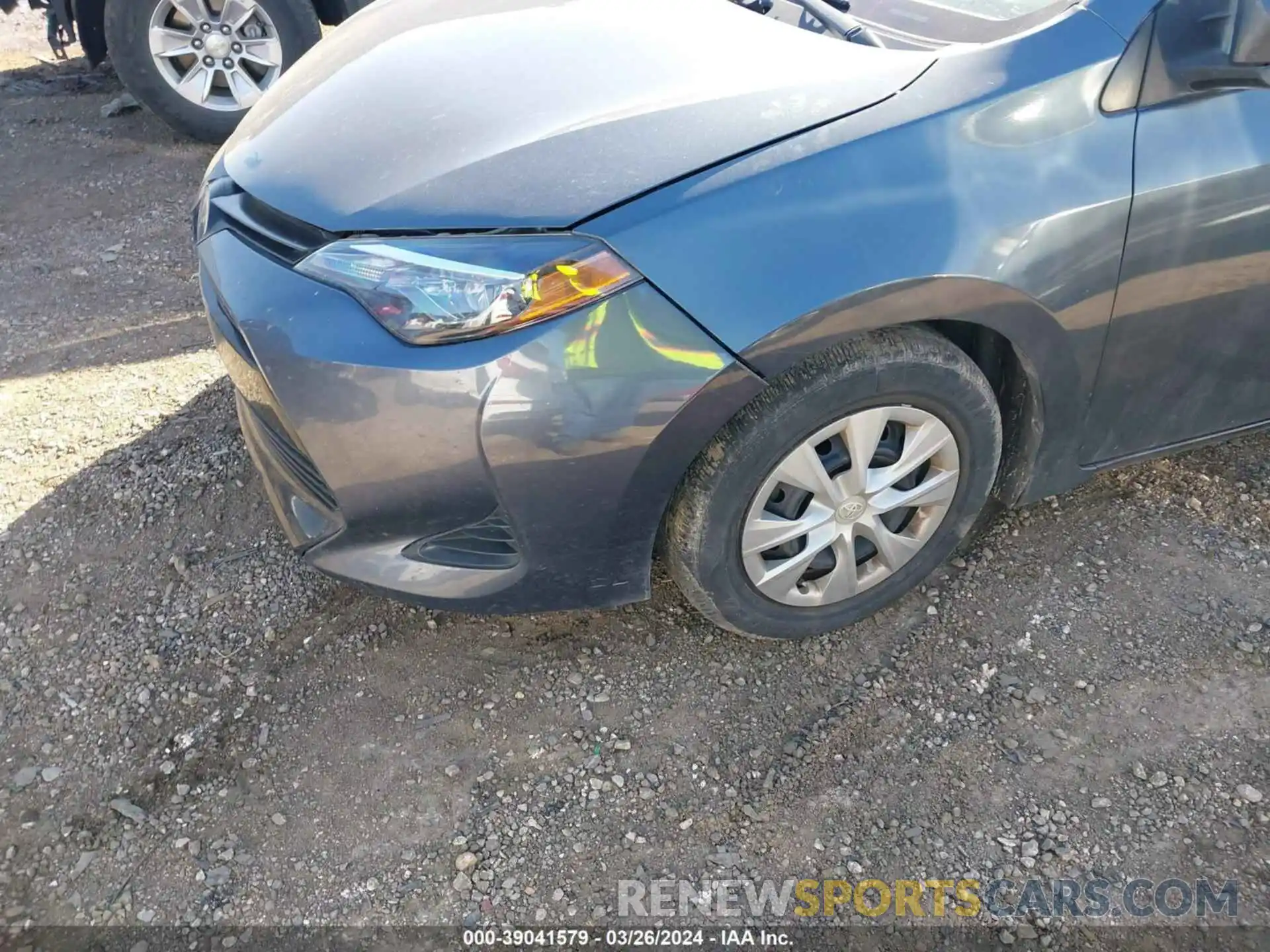 6 Photograph of a damaged car 5YFBURHE9KP903161 TOYOTA COROLLA 2019