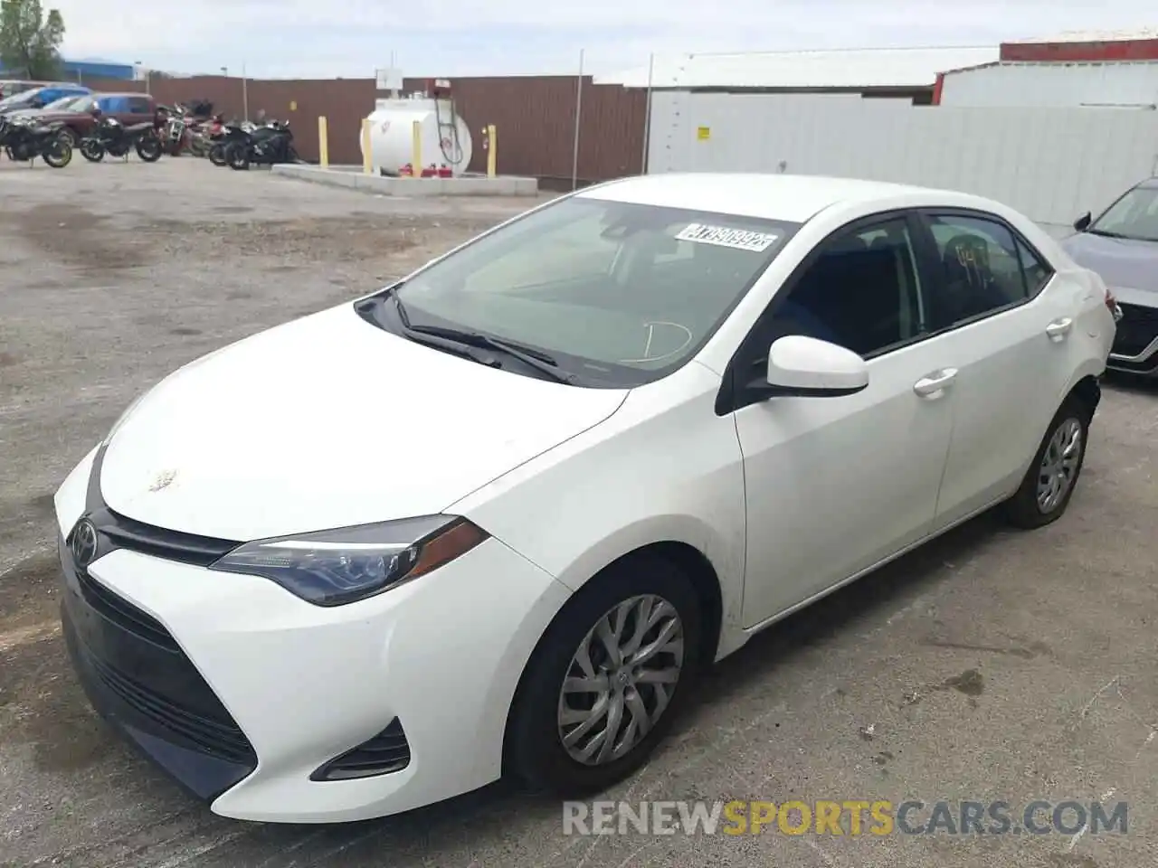 2 Photograph of a damaged car 5YFBURHE9KP903239 TOYOTA COROLLA 2019