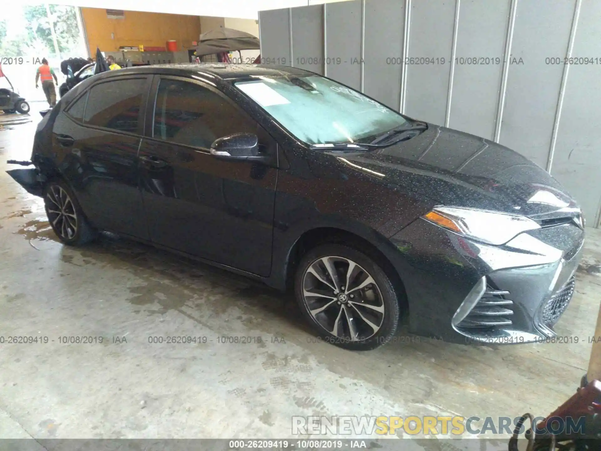 1 Photograph of a damaged car 5YFBURHE9KP904200 TOYOTA COROLLA 2019