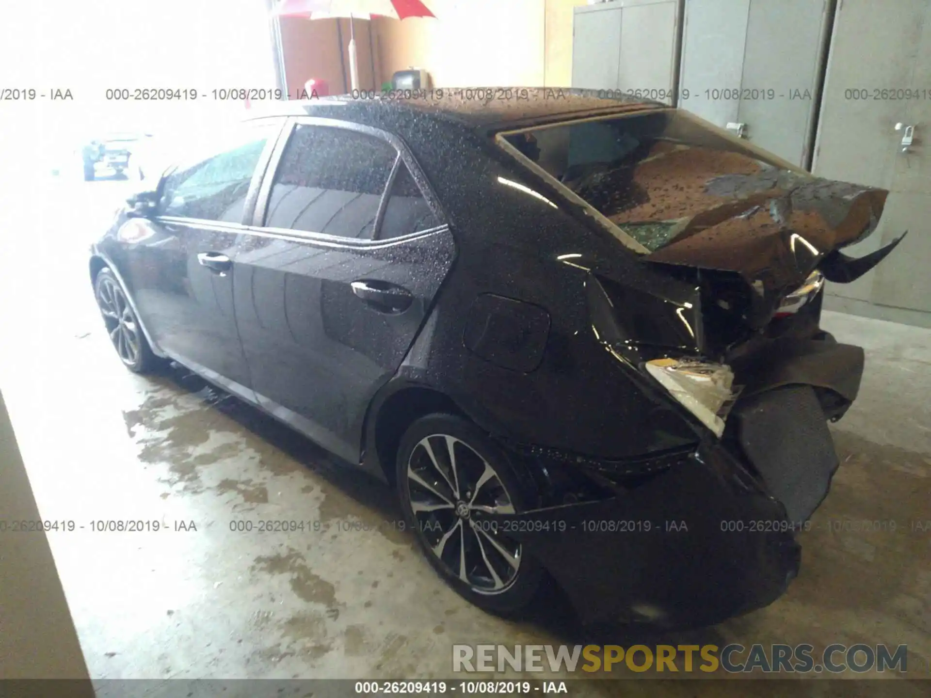 3 Photograph of a damaged car 5YFBURHE9KP904200 TOYOTA COROLLA 2019