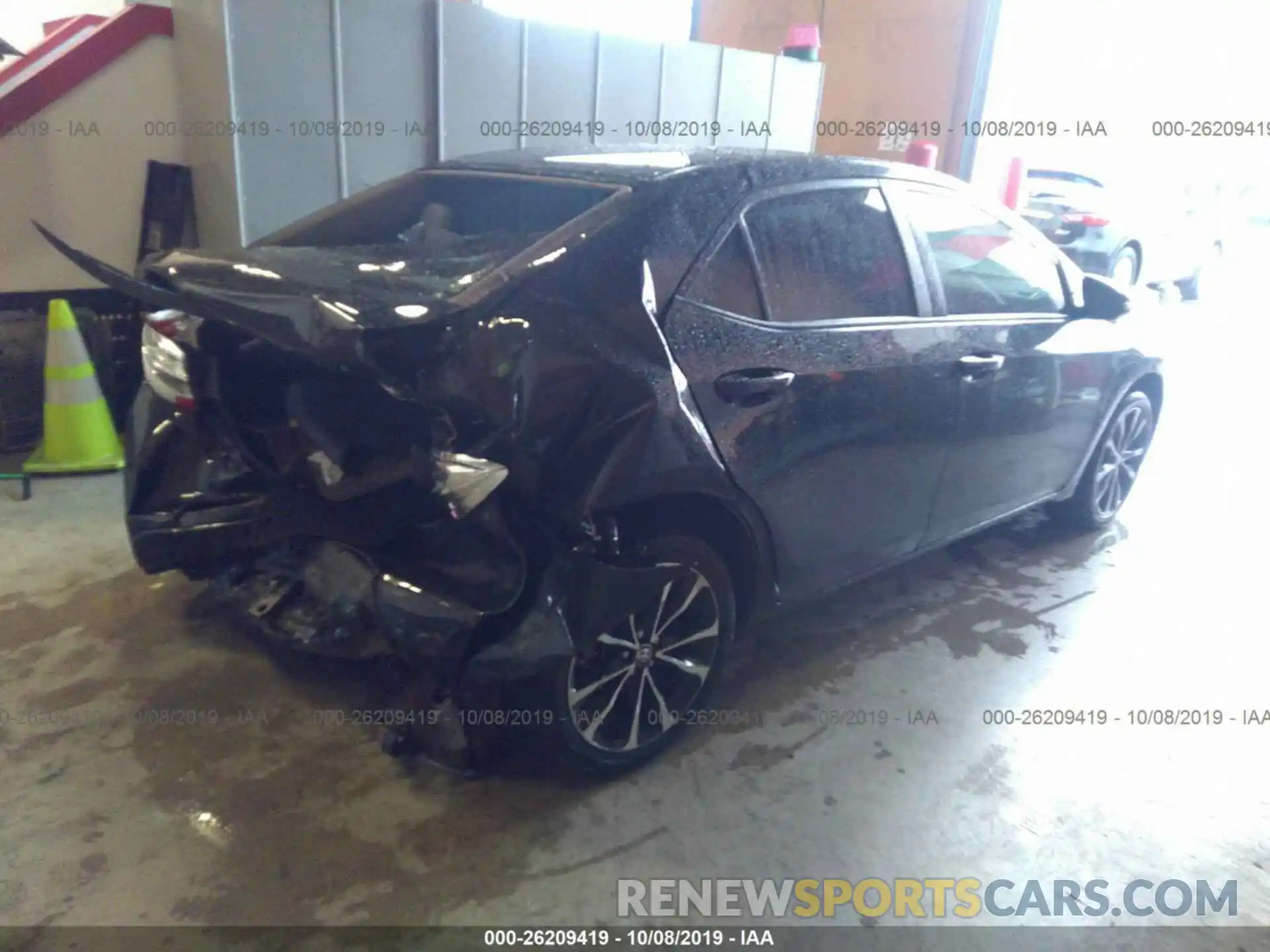 4 Photograph of a damaged car 5YFBURHE9KP904200 TOYOTA COROLLA 2019