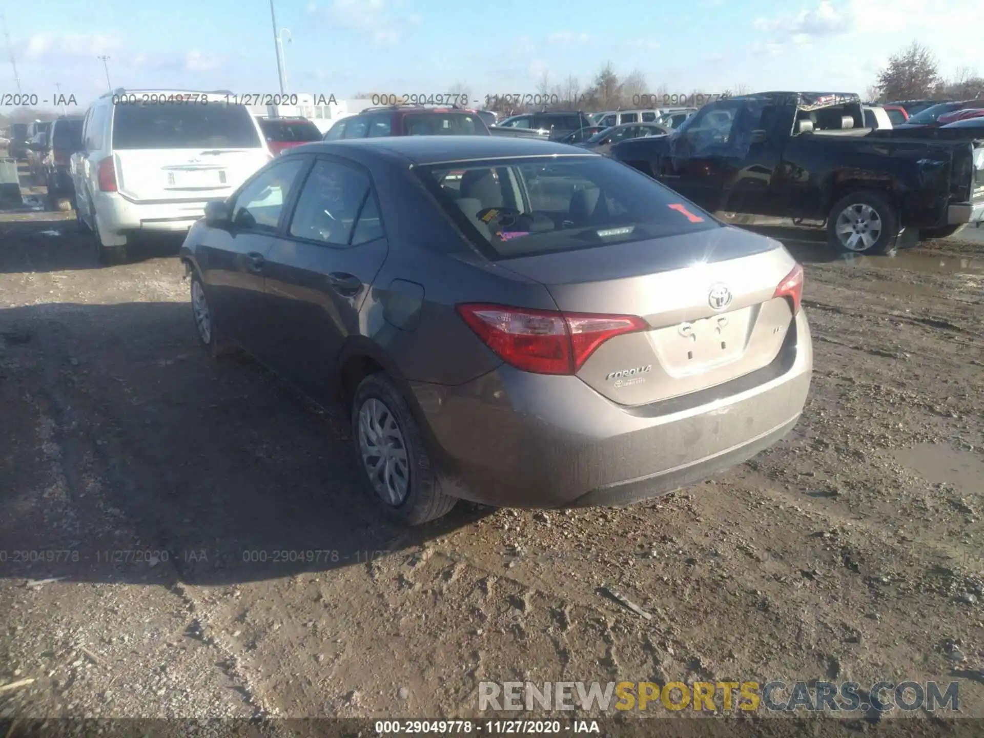 3 Photograph of a damaged car 5YFBURHE9KP905282 TOYOTA COROLLA 2019