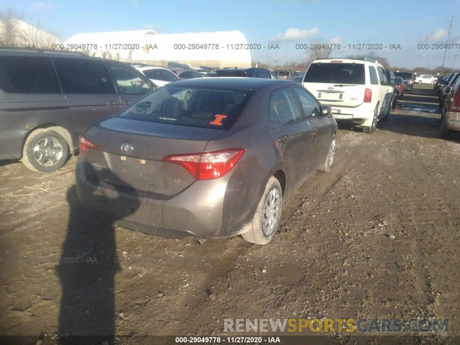 4 Photograph of a damaged car 5YFBURHE9KP905282 TOYOTA COROLLA 2019