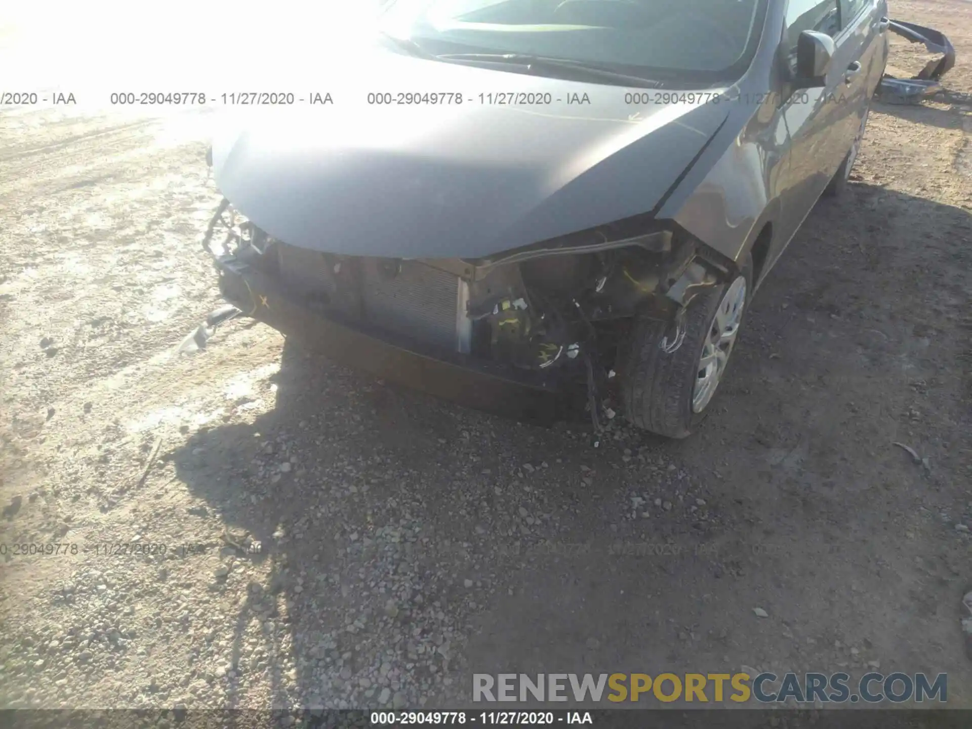 6 Photograph of a damaged car 5YFBURHE9KP905282 TOYOTA COROLLA 2019