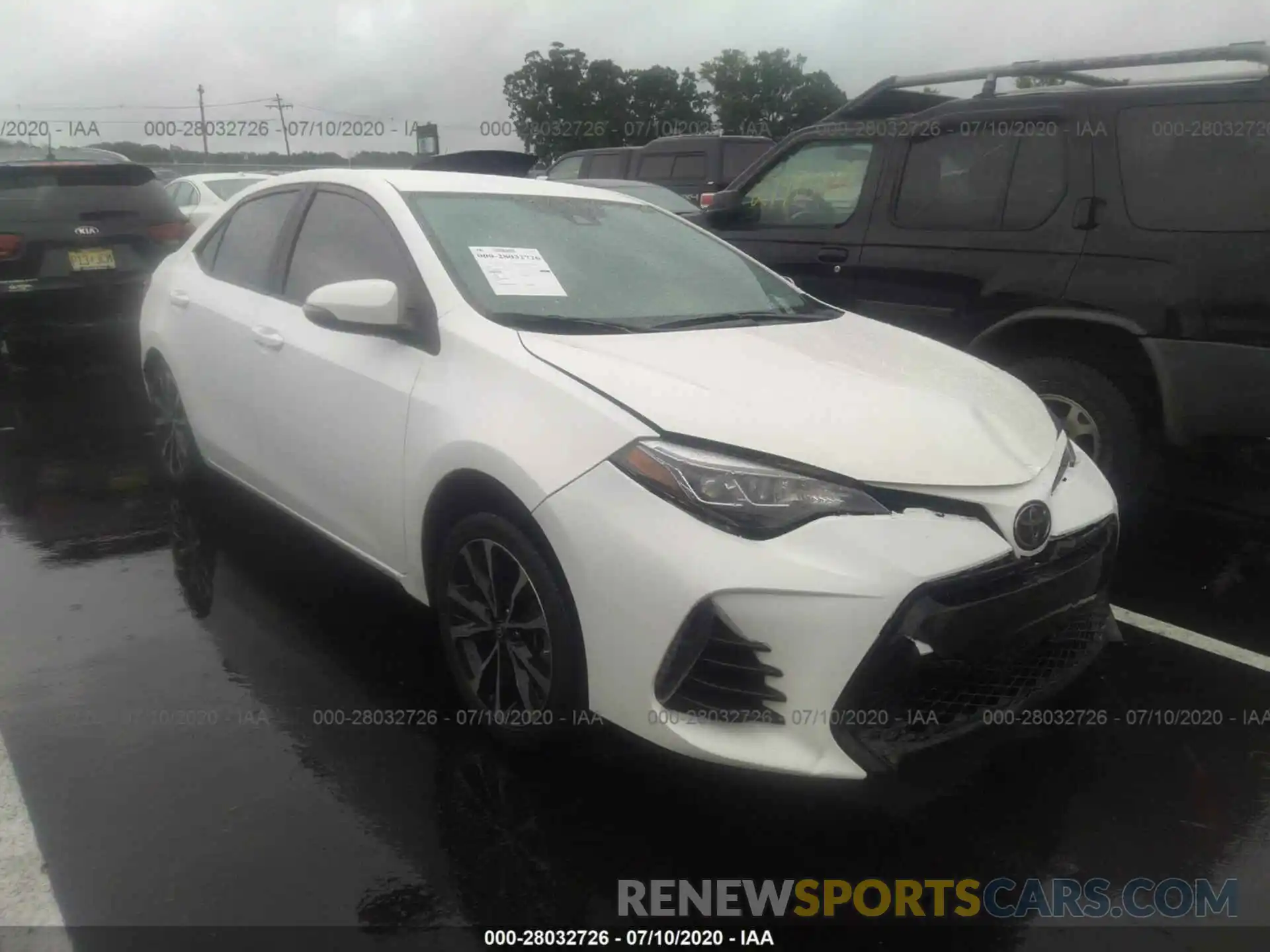 1 Photograph of a damaged car 5YFBURHE9KP905816 TOYOTA COROLLA 2019