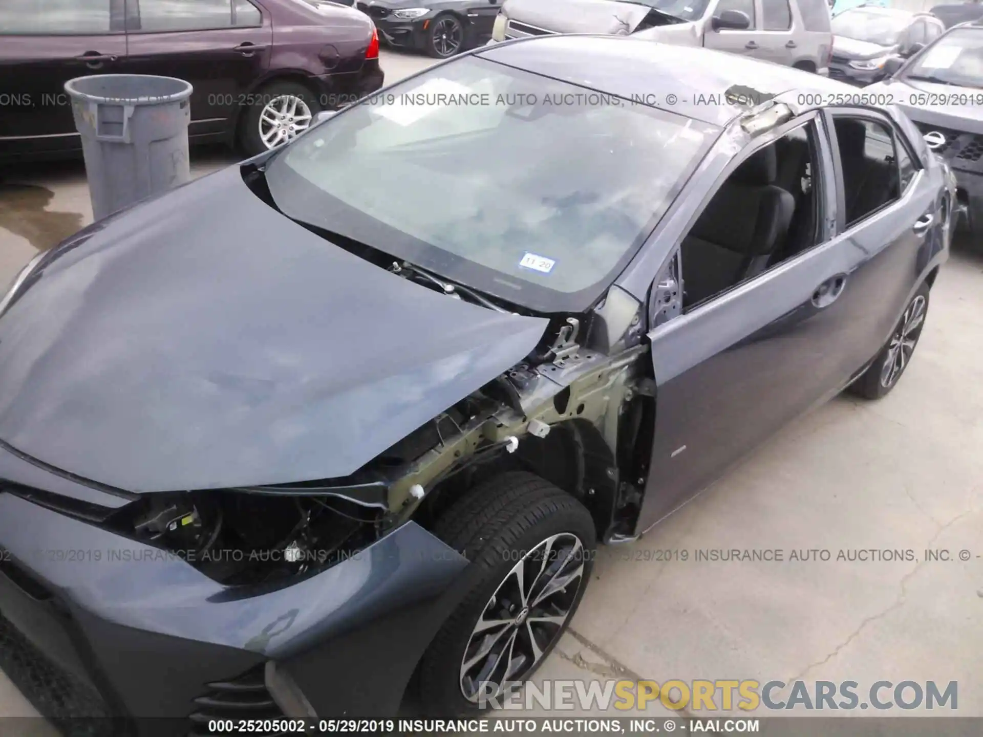 6 Photograph of a damaged car 5YFBURHE9KP906643 TOYOTA COROLLA 2019