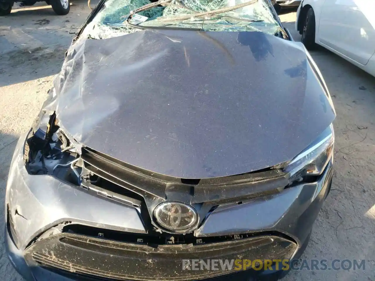 7 Photograph of a damaged car 5YFBURHE9KP907386 TOYOTA COROLLA 2019