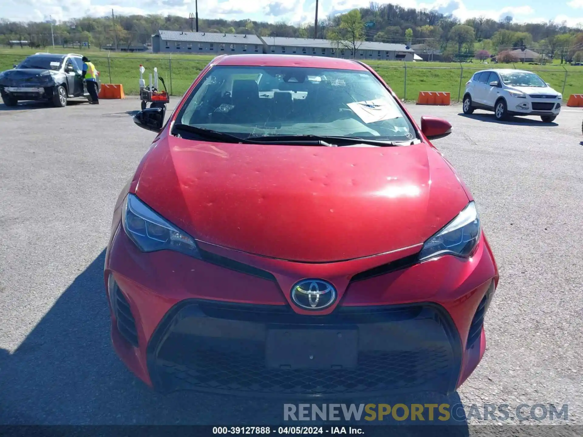 12 Photograph of a damaged car 5YFBURHE9KP907680 TOYOTA COROLLA 2019